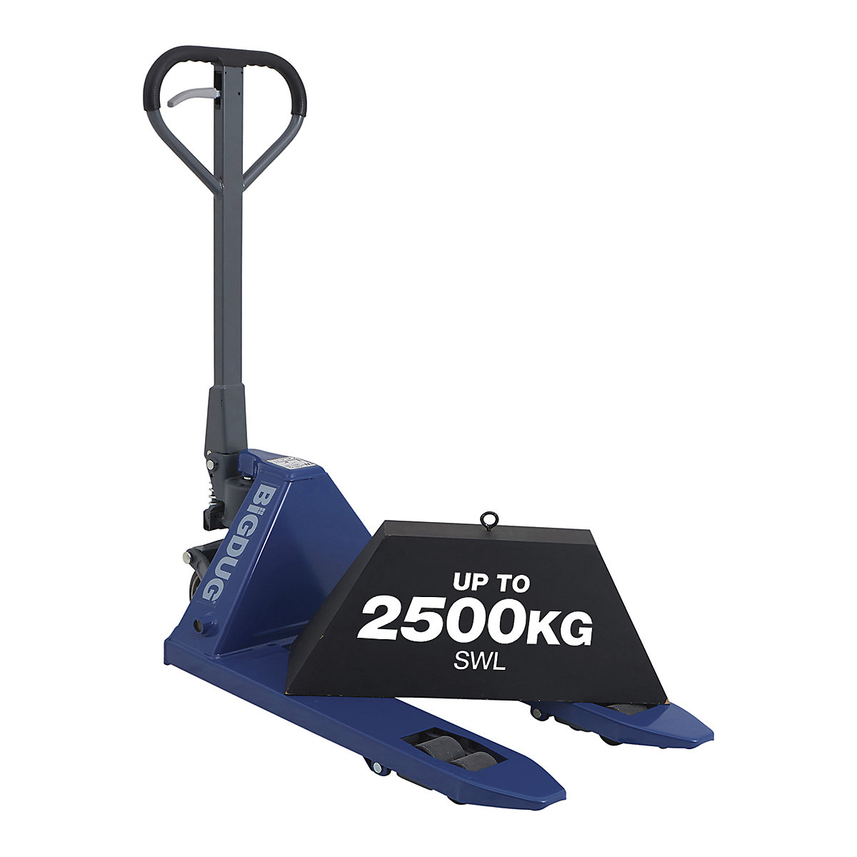 BiGDUG Deluxe Short Pallet Truck | Quick Lift | 2500kg Capacity (Product illustration 3)-2
