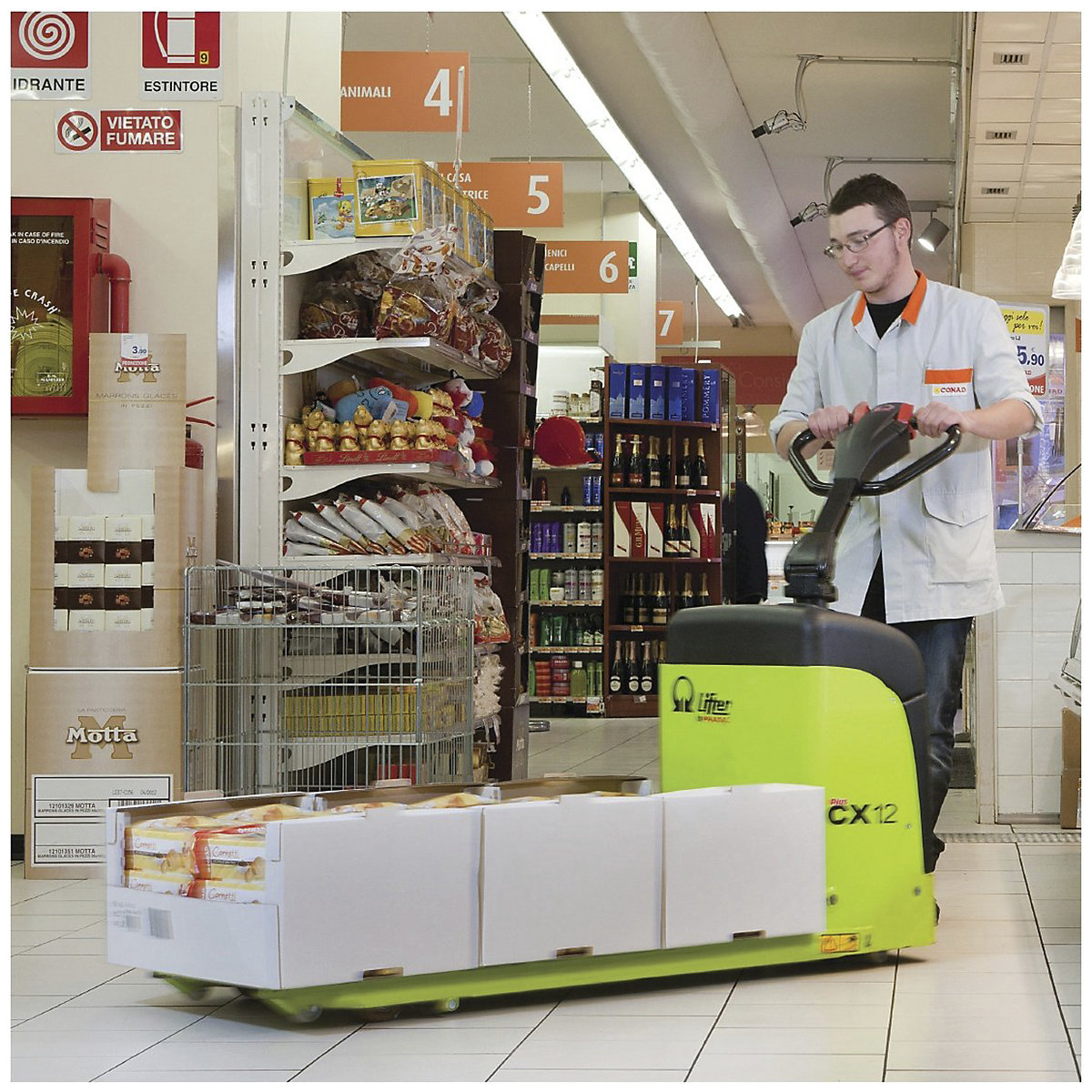Pramac CX12 Electric Pallet Truck (Product illustration 5)-4