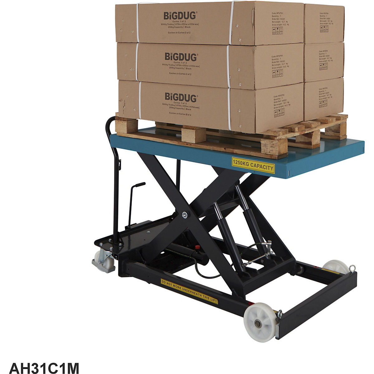 500kg - 1250kg Heavy Duty Scissor Lifts (Product illustration 4)-3