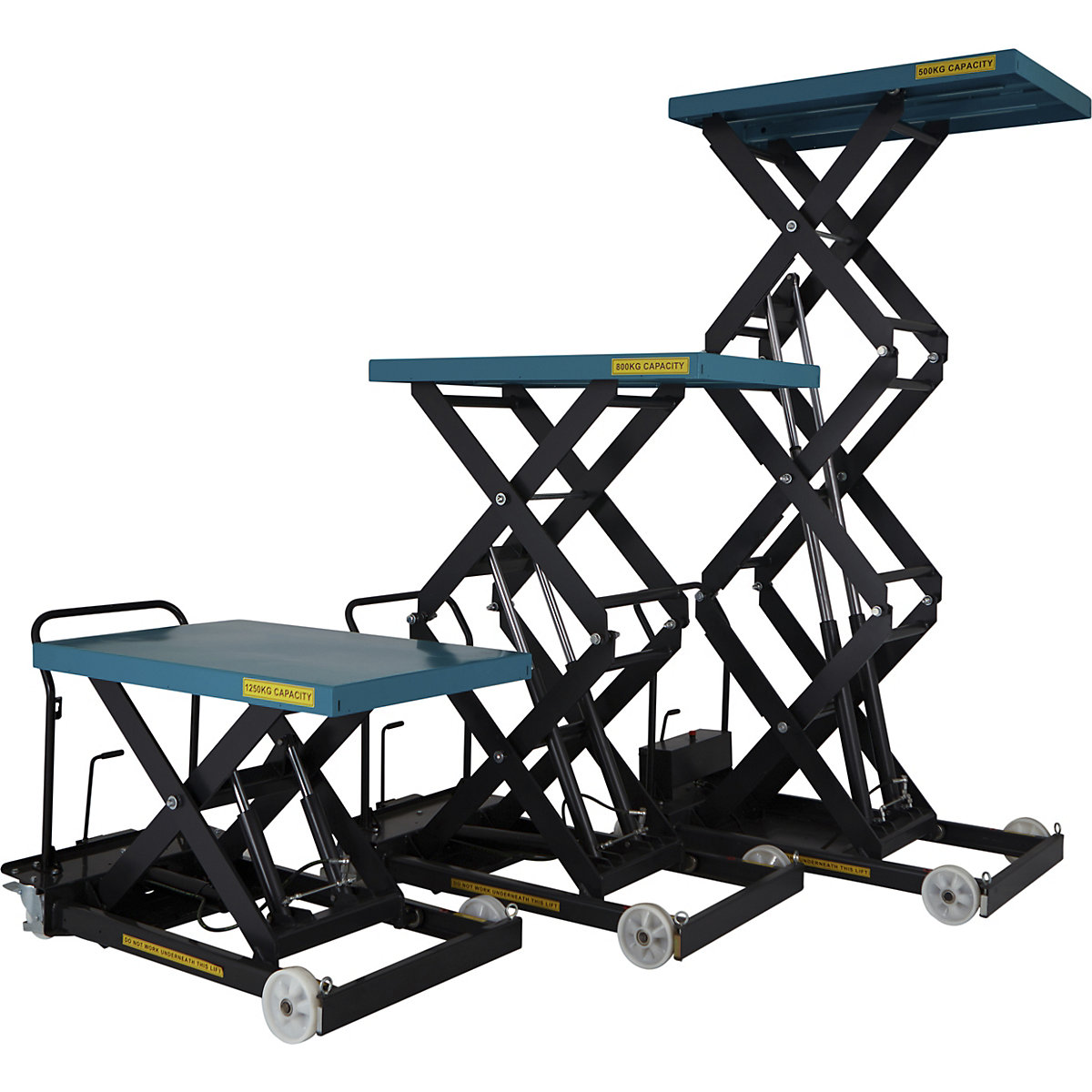 500kg - 1250kg Heavy Duty Scissor Lifts