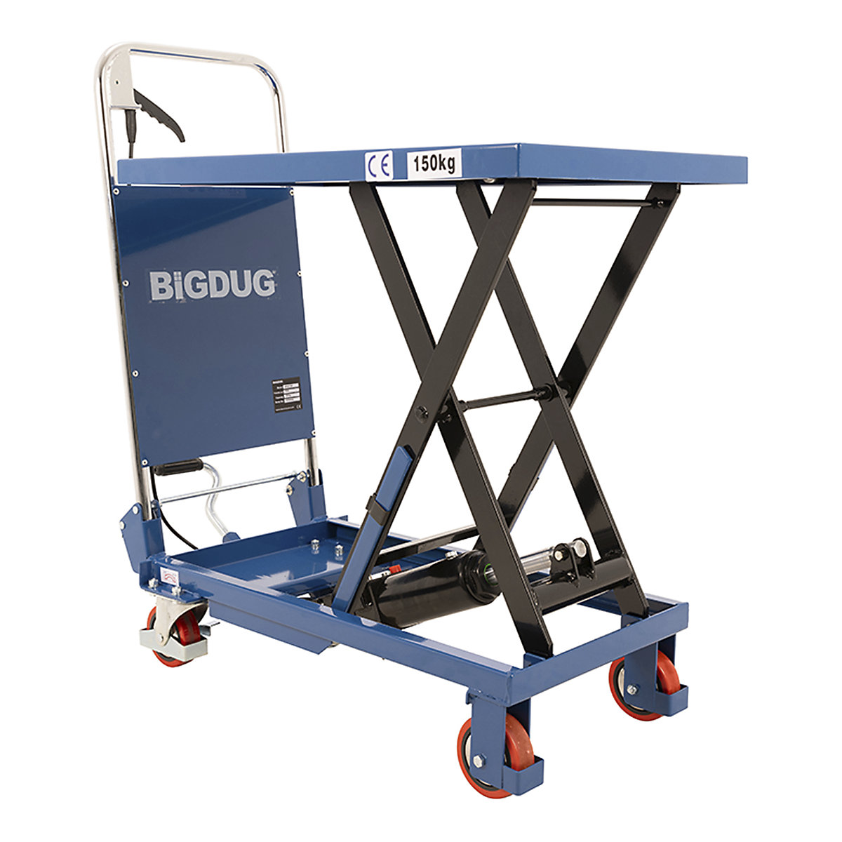 BiGDUG Essentials Manual Scissor Lift Tables