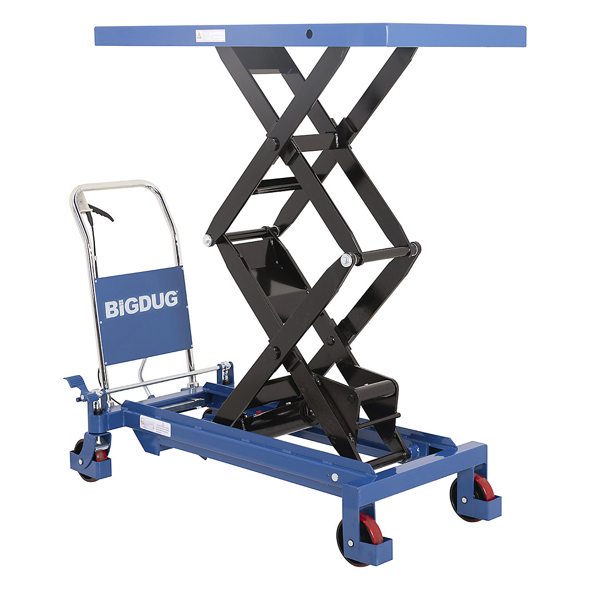 BiGDUG Essentials Manual Scissor Lift Tables