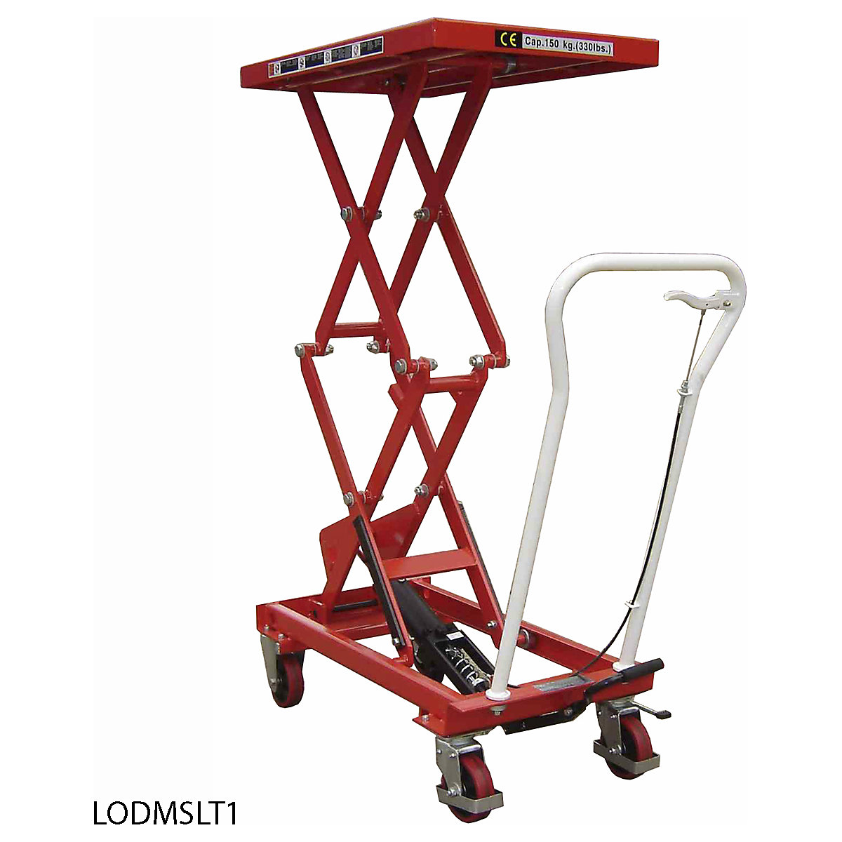 Double Manual Scissor Lift Tables (Product illustration 3)-2
