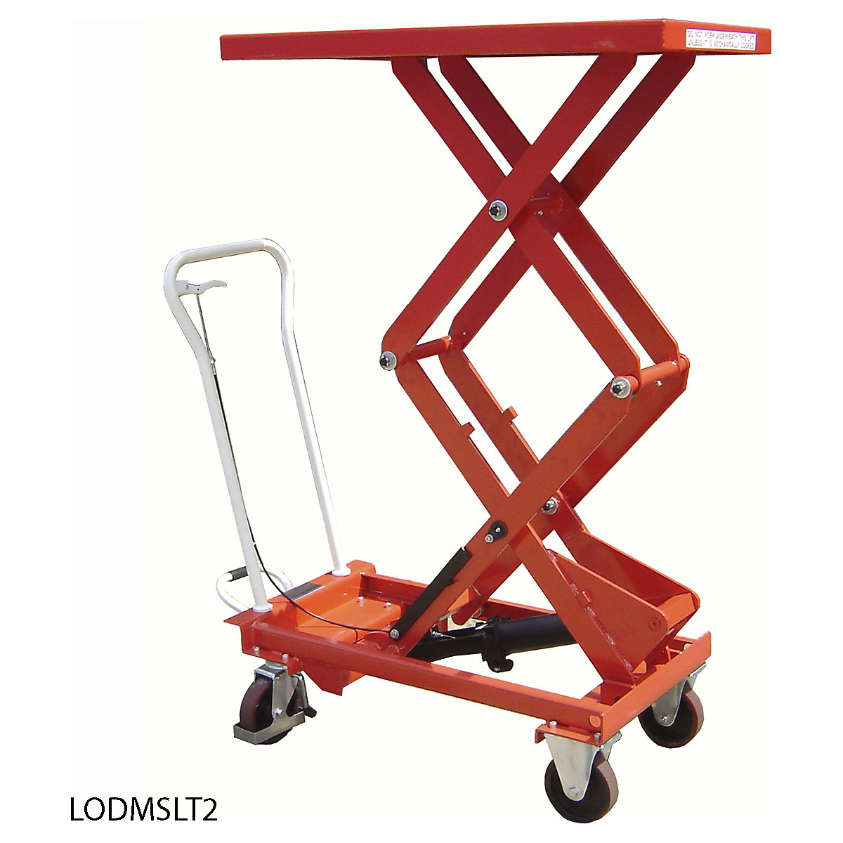 Double Manual Scissor Lift Tables (Product illustration 4)-3