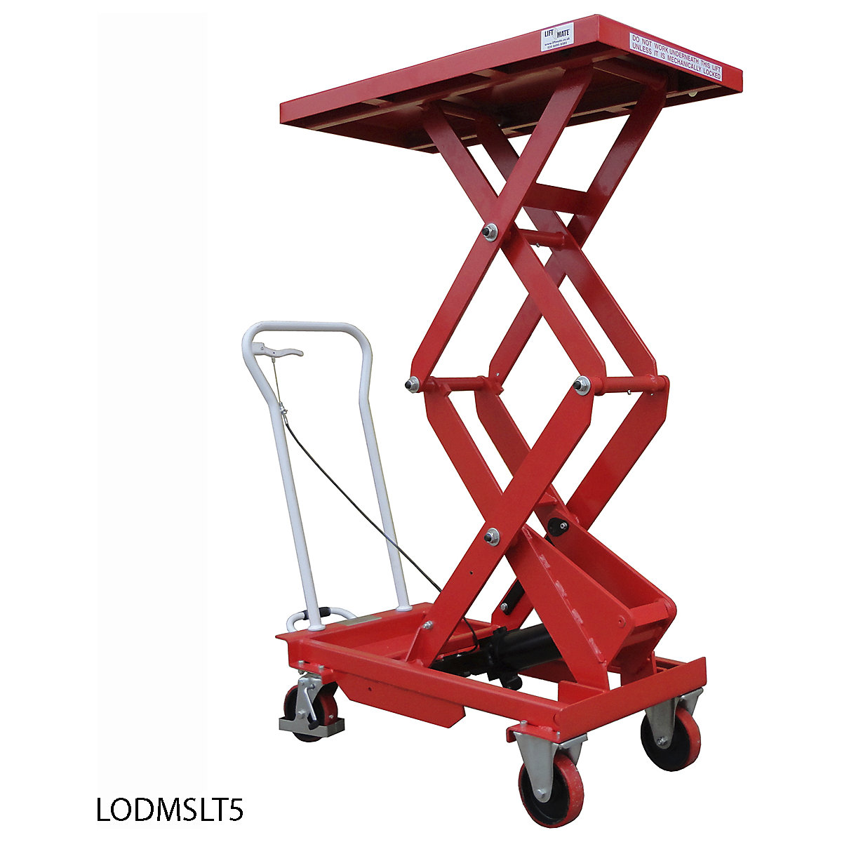 Double Manual Scissor Lift Tables (Product illustration 7)-6