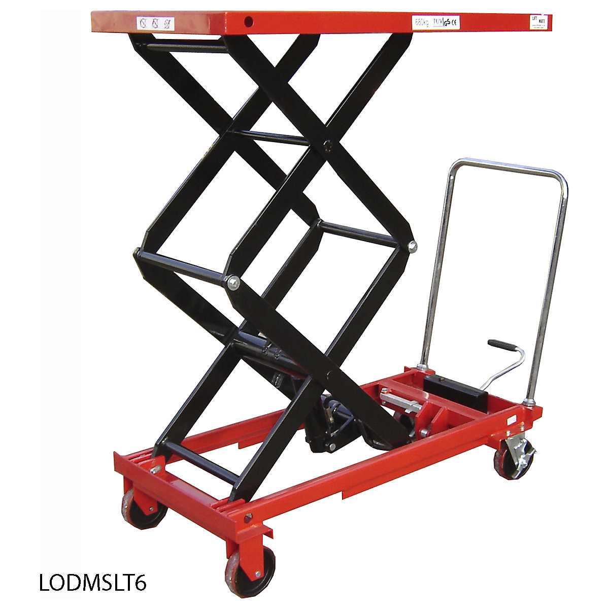 Double Manual Scissor Lift Tables (Product illustration 8)-7