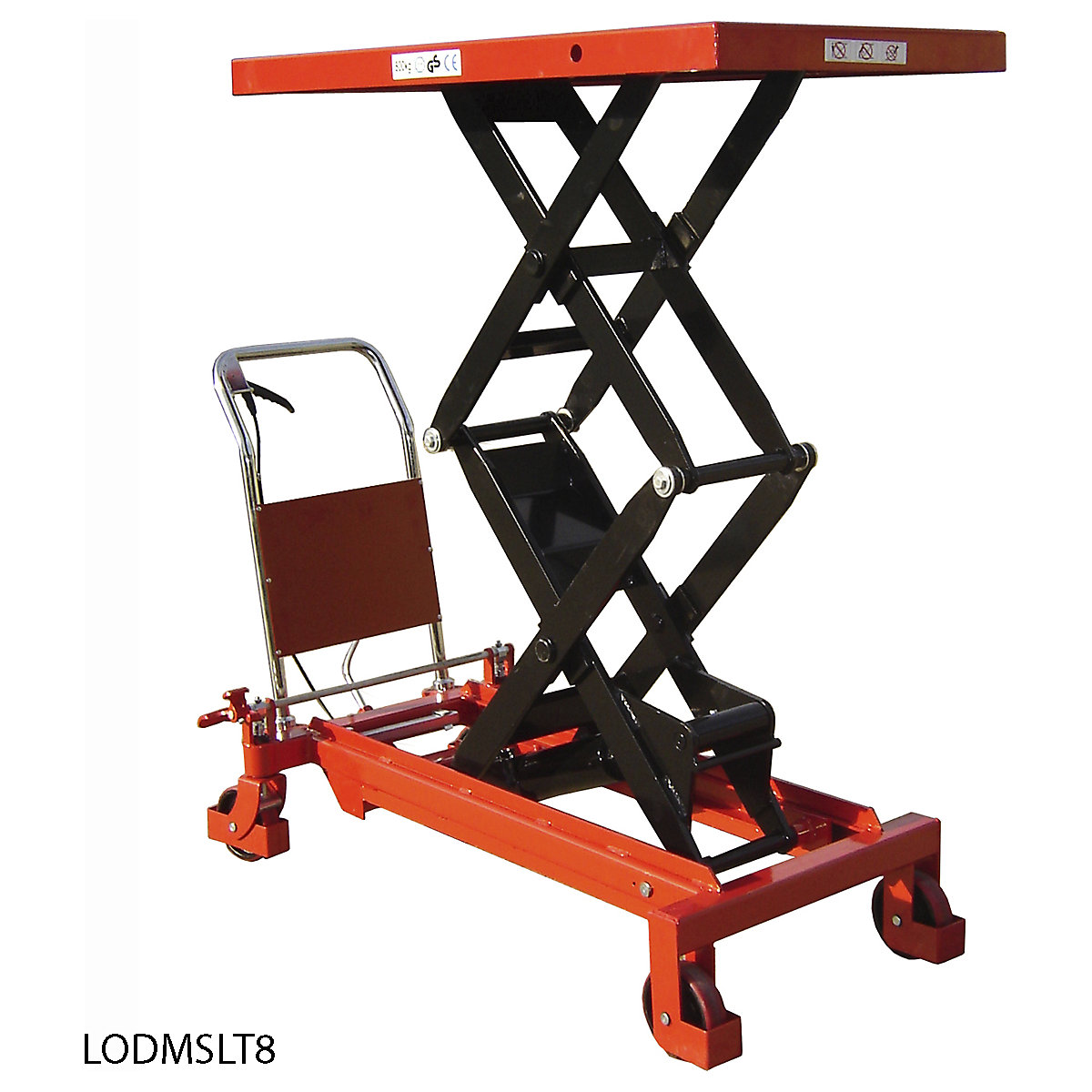 Double Manual Scissor Lift Tables (Product illustration 9)-8