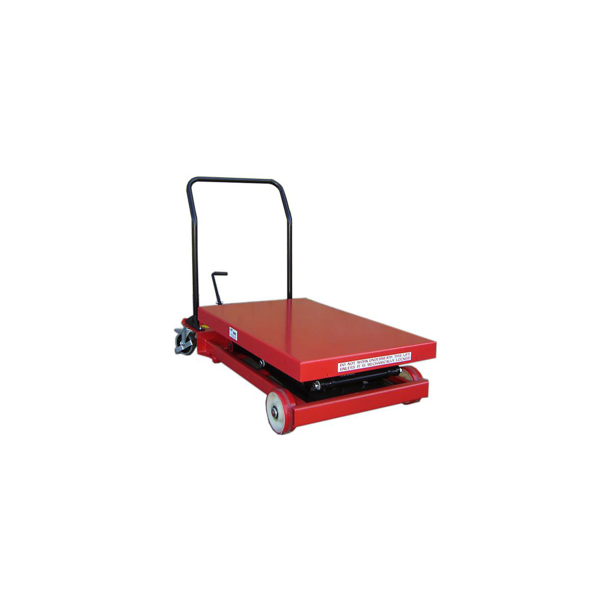 Double Manual Scissor Lift Tables
