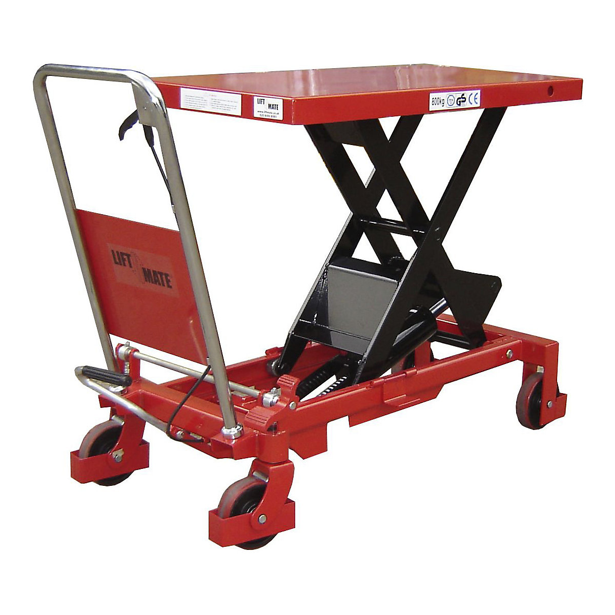 Single Manual Scissor Lift Tables