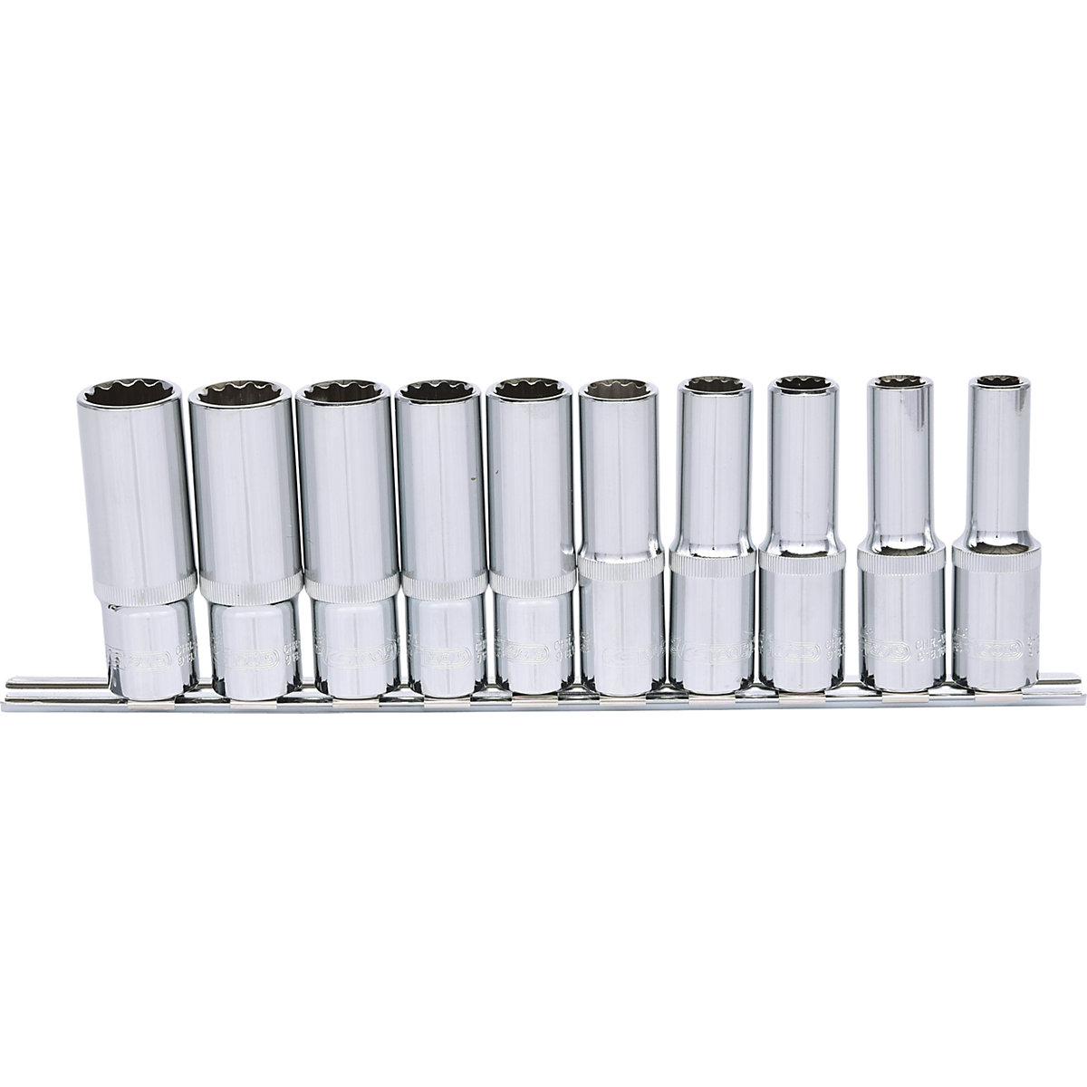 1/4 Chromeplus 12-Kant-Stecknuss Lang 14mm – Hochglanz Verchromt, Für Handbetätigung