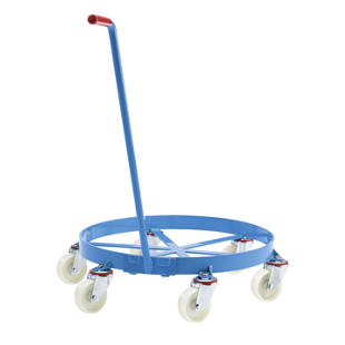 Drum dolly, open frame