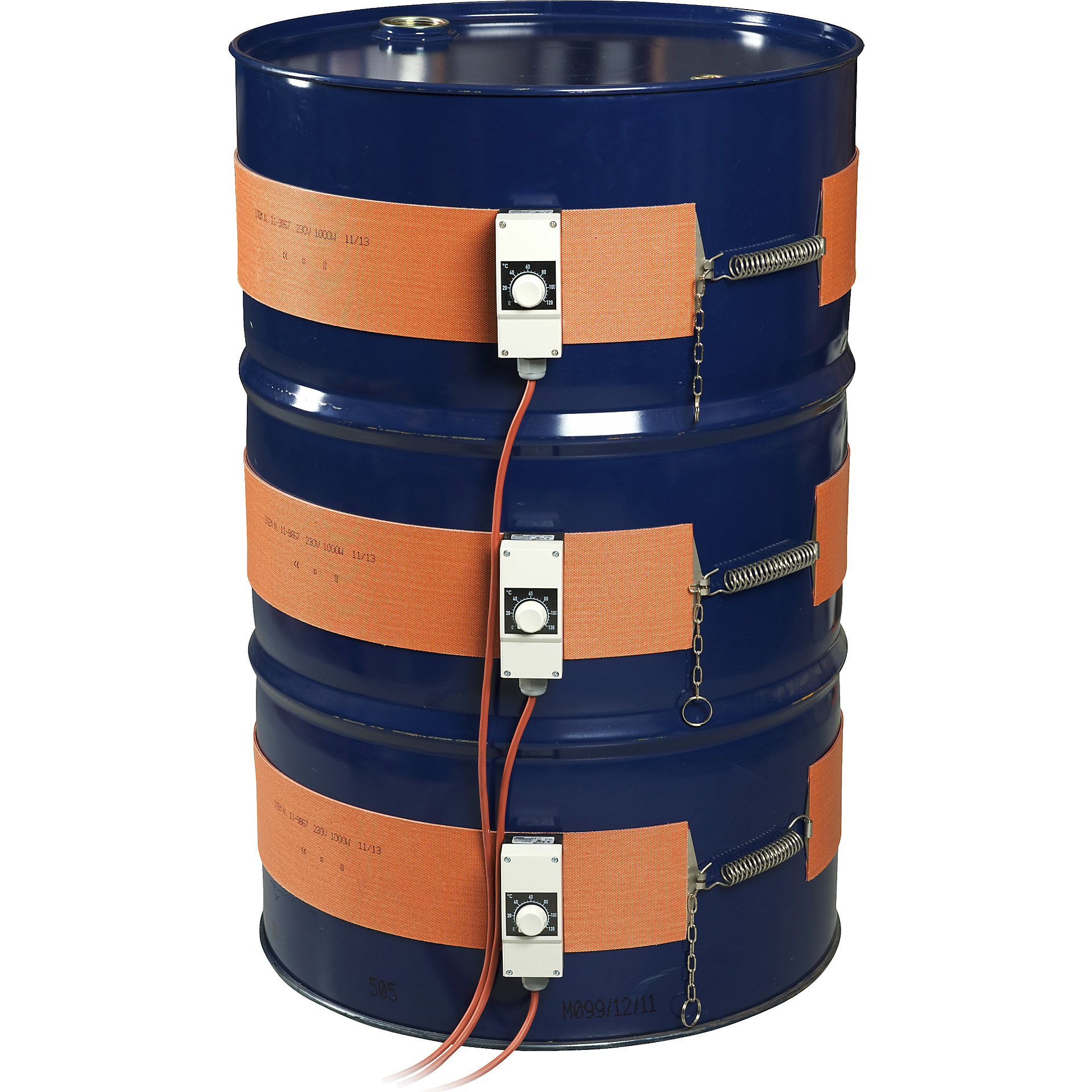 Drum heating belt for 200 220 l drums, height 115 mm kaiserkraft