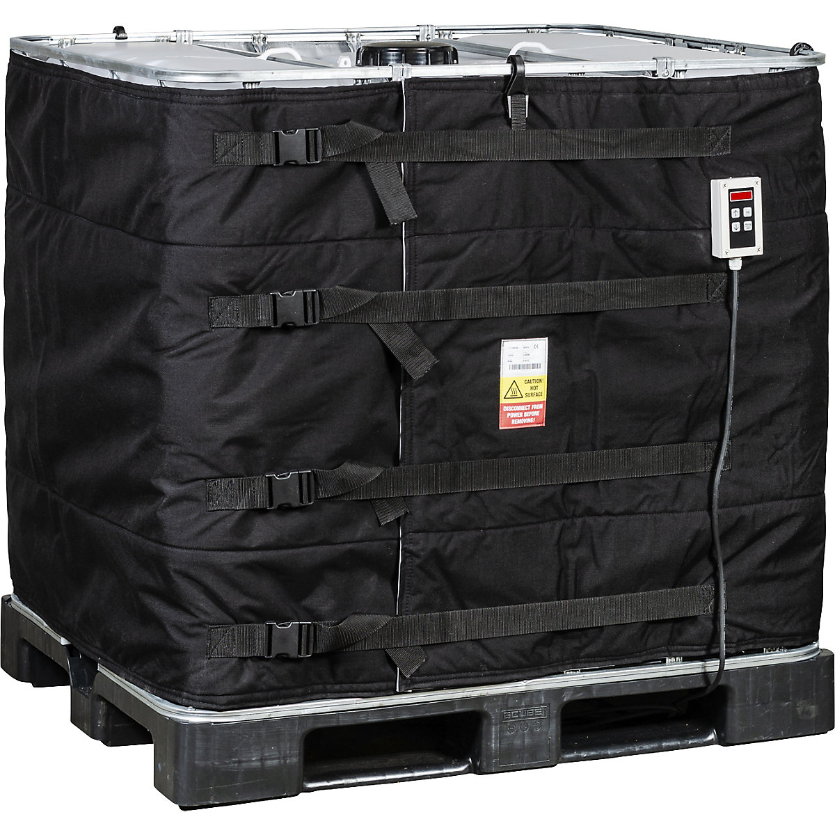 IBC frost protection heating jacket