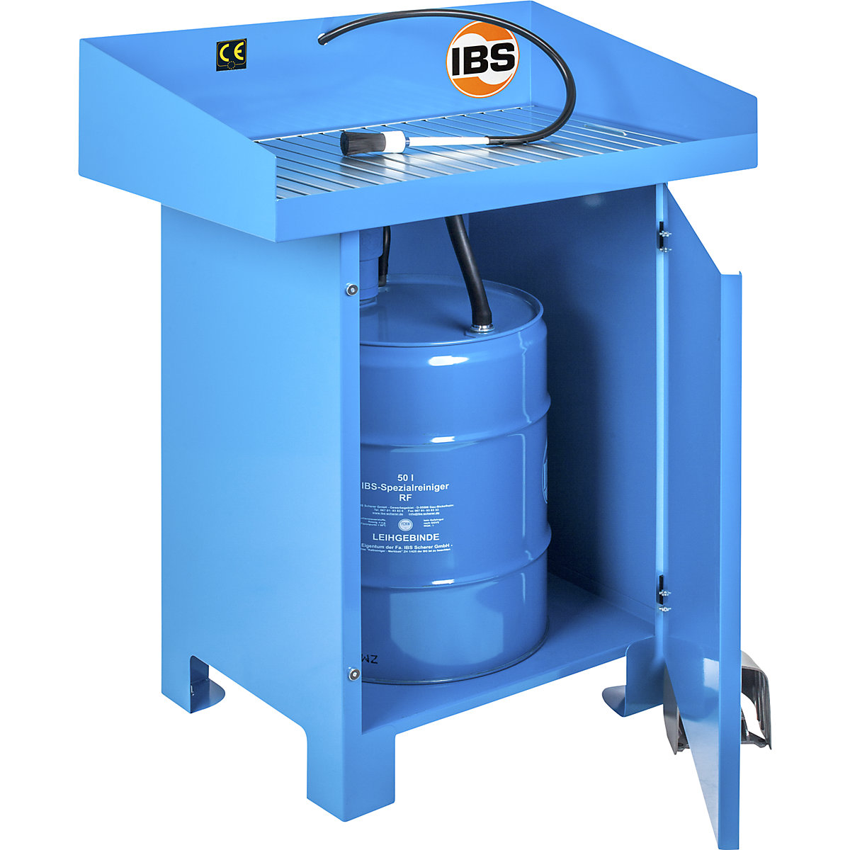 Free standing parts cleaner, closed – IBS Scherer (Product illustration 3)-2
