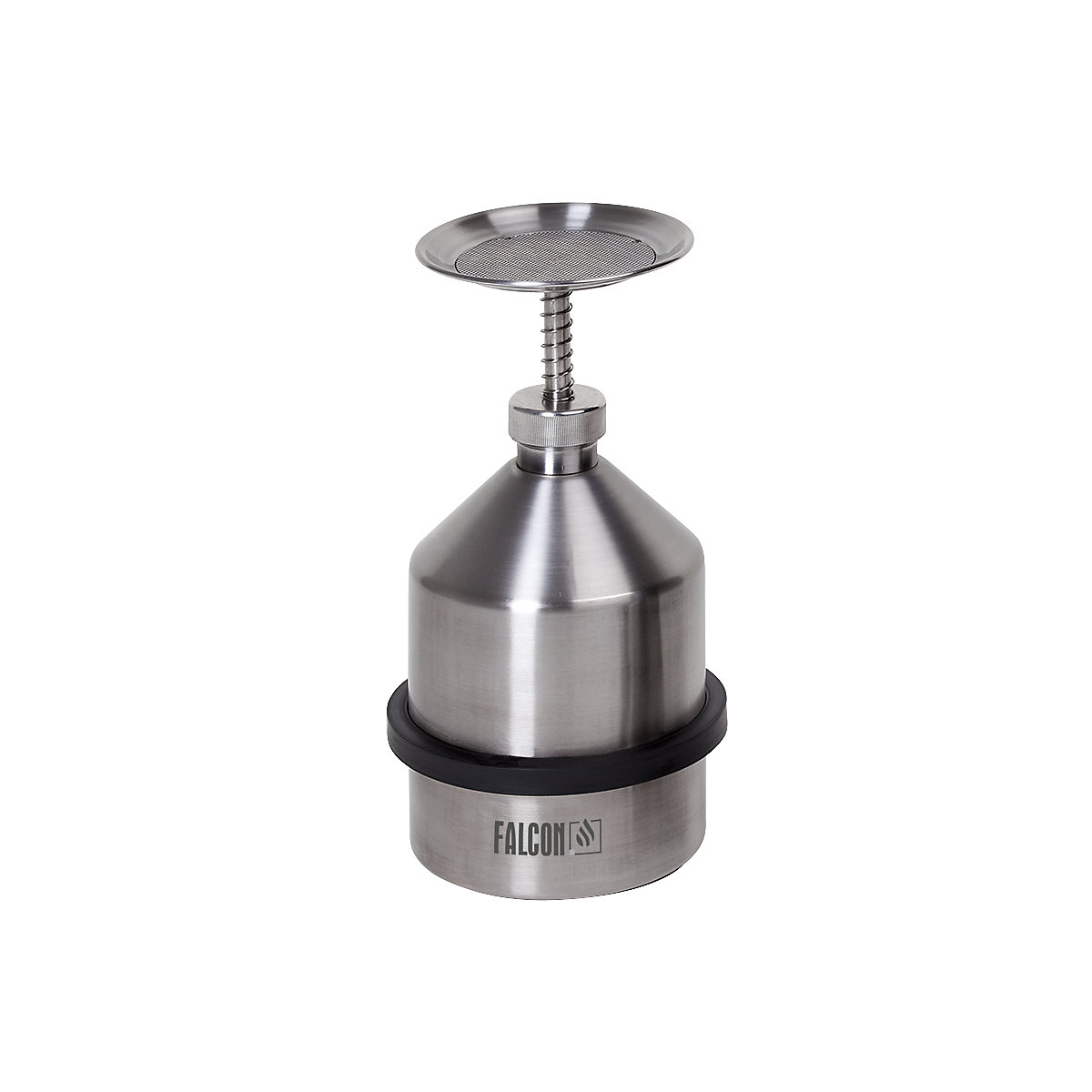 Plunger can – FALCON, stainless steel, capacity 2 l-3