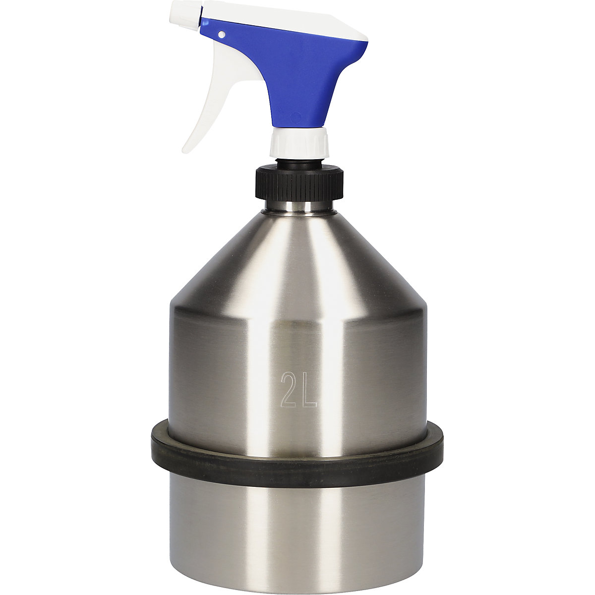 Spray bottle – FALCON, stainless steel, capacity 2 l-3