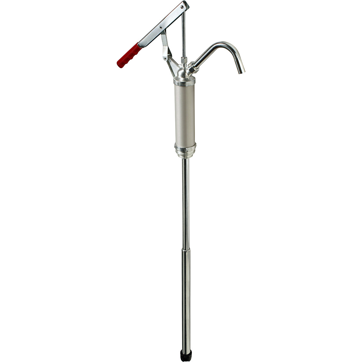 Canister/drum hand pump – Jessberger, for mineral oil products, zinc plated, 0.35 l/stroke, 3+ items-2