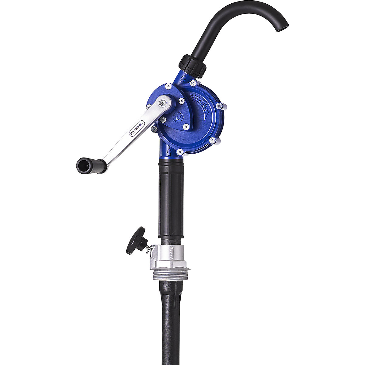 Hand crank pump – PRESSOL: for oils, heating oil, diesel, with