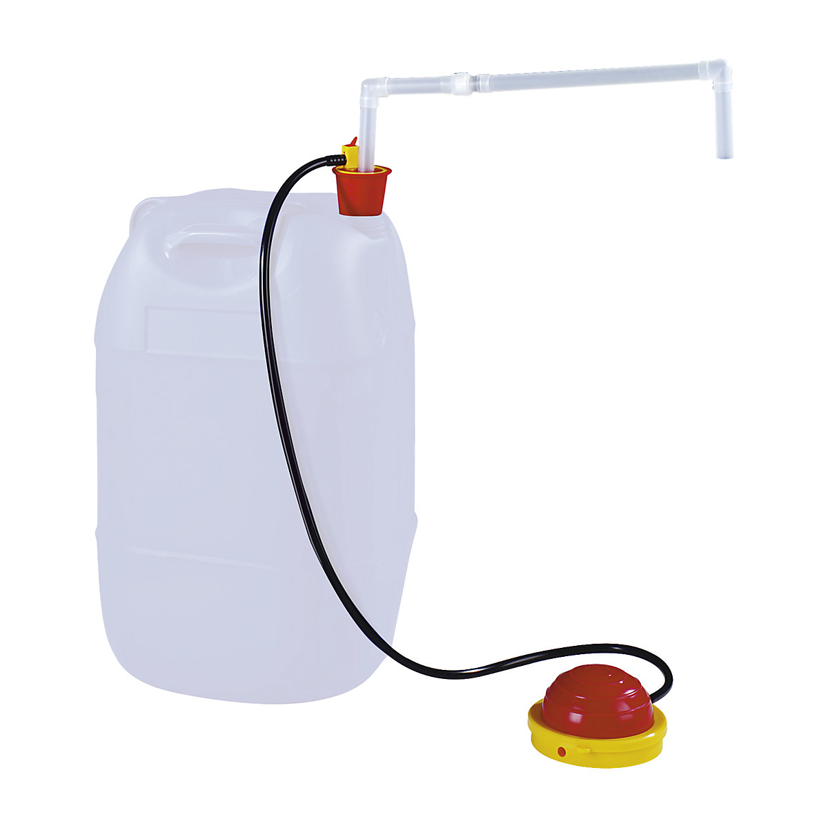 Small container pump