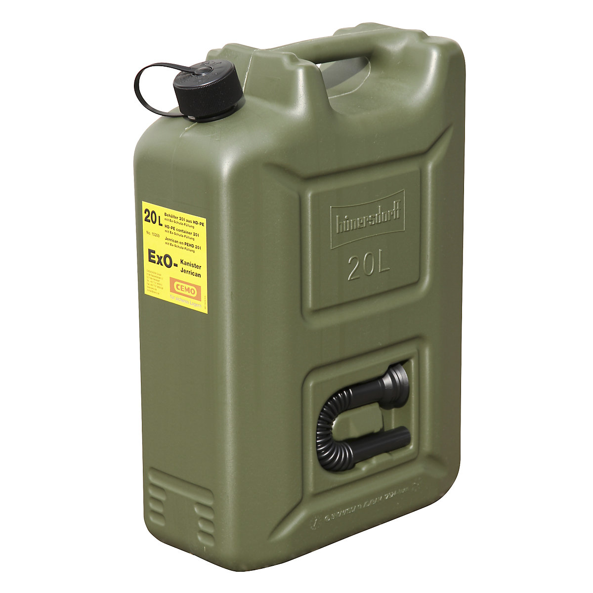 Ex0 canister – CEMO, non-explosive, with explosion protection filling, capacity 20 l-5