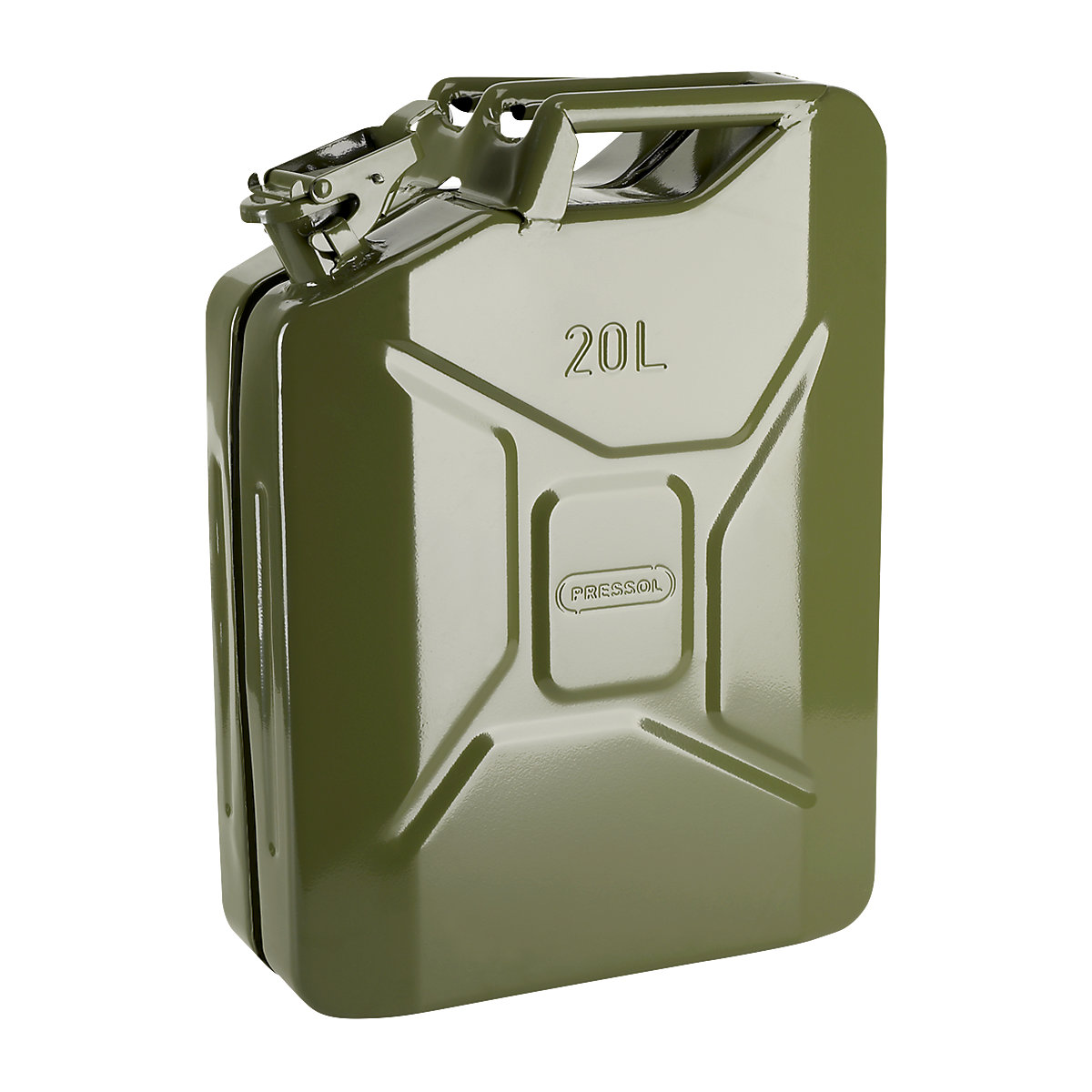 Metal fuel canister – PRESSOL: capacity 20 l, pack of 5