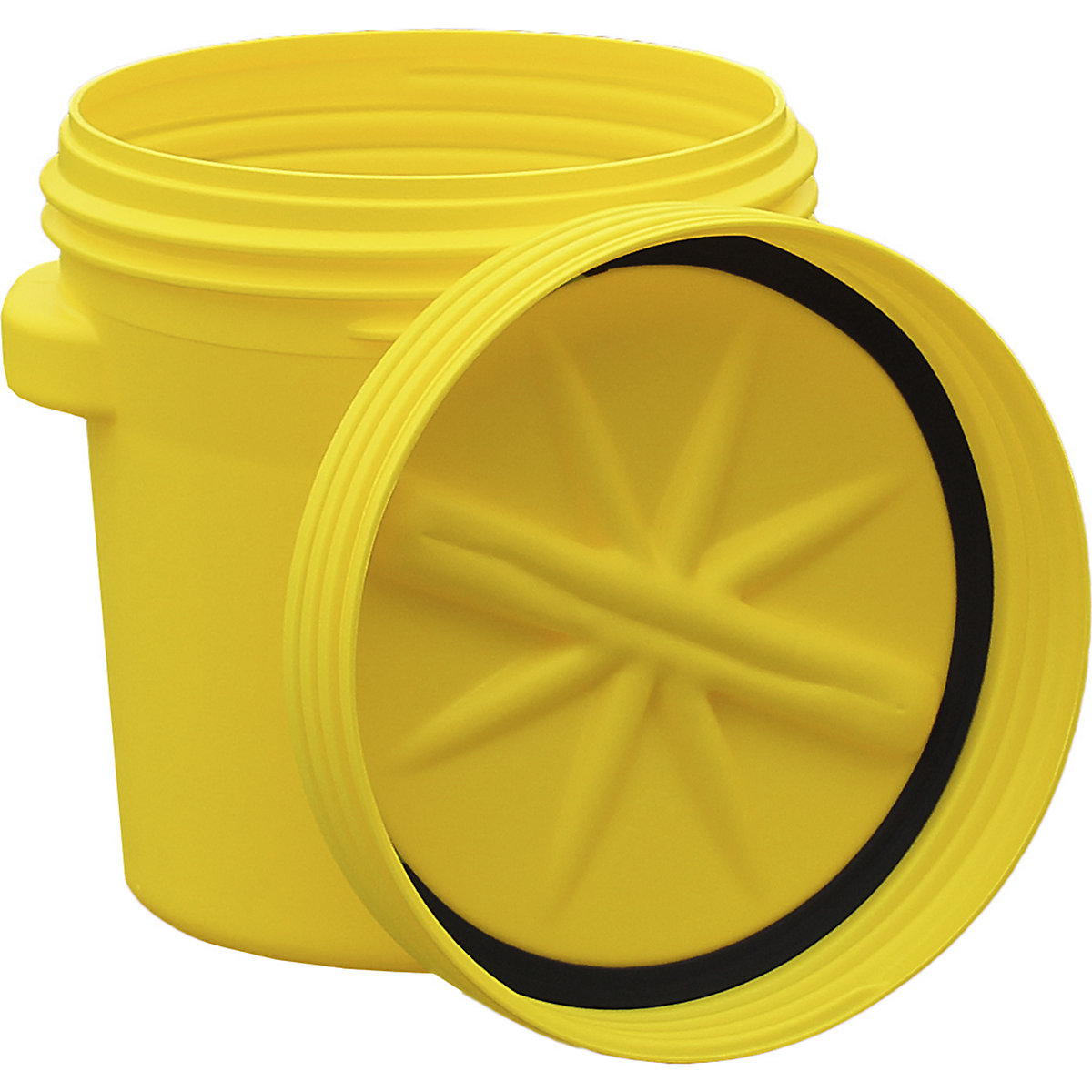 PE safety drum with UN coding – Justrite (Product illustration 3)-2