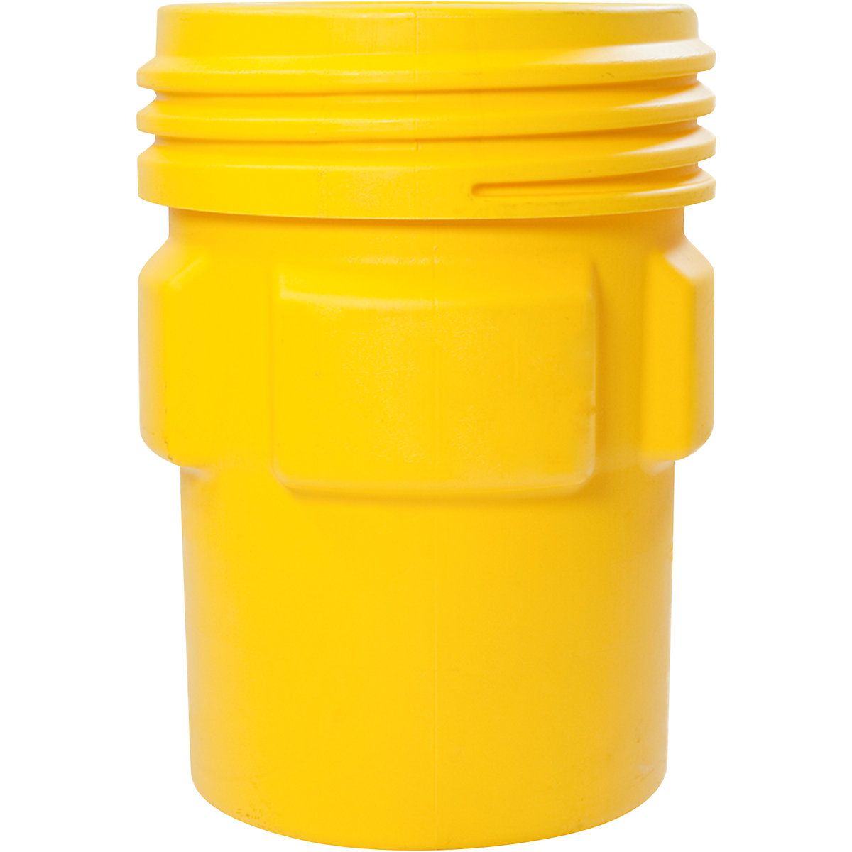PE safety drum with UN coding – Justrite, with screw on lid, capacity 361 l-3
