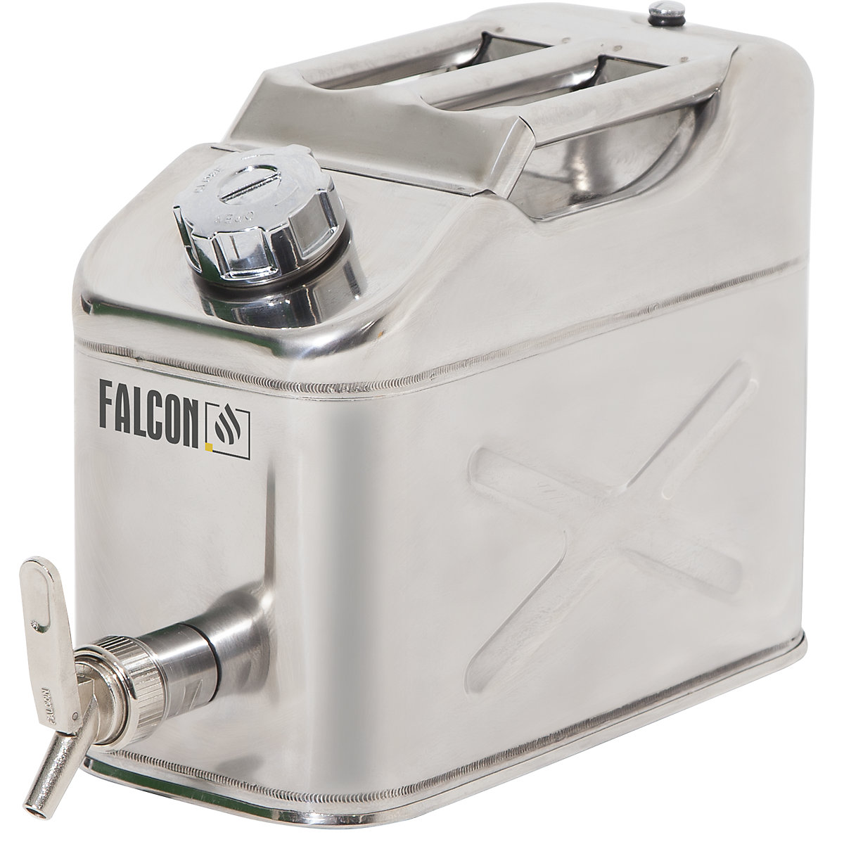 Safety canister with fine dosage tap - FALCON