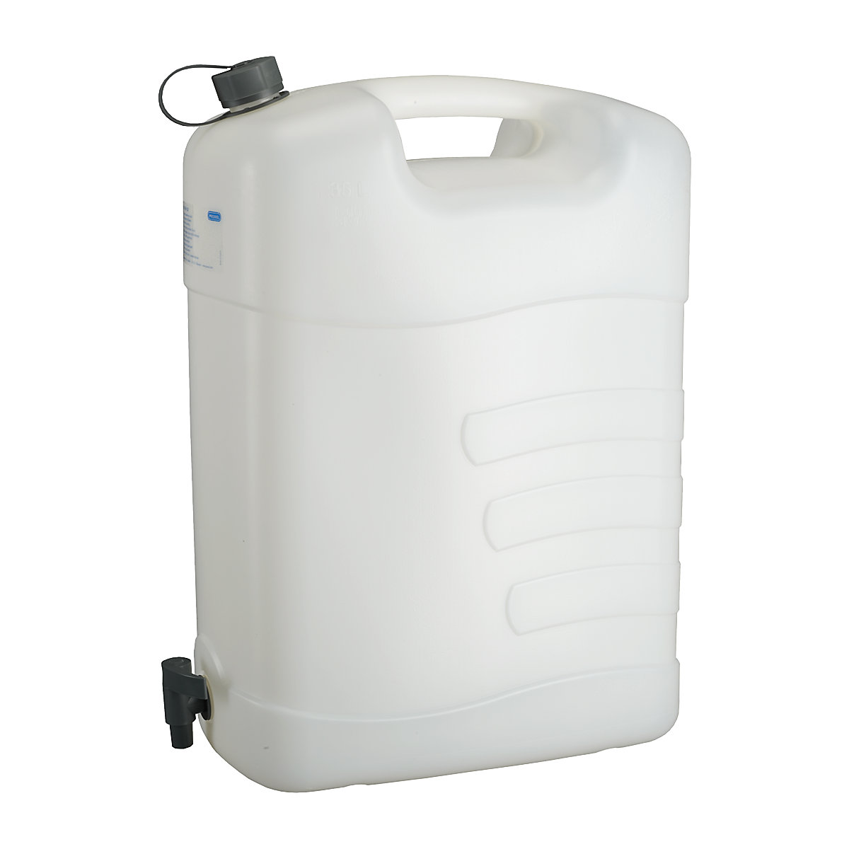 Water canister with drain tap - PRESSOL