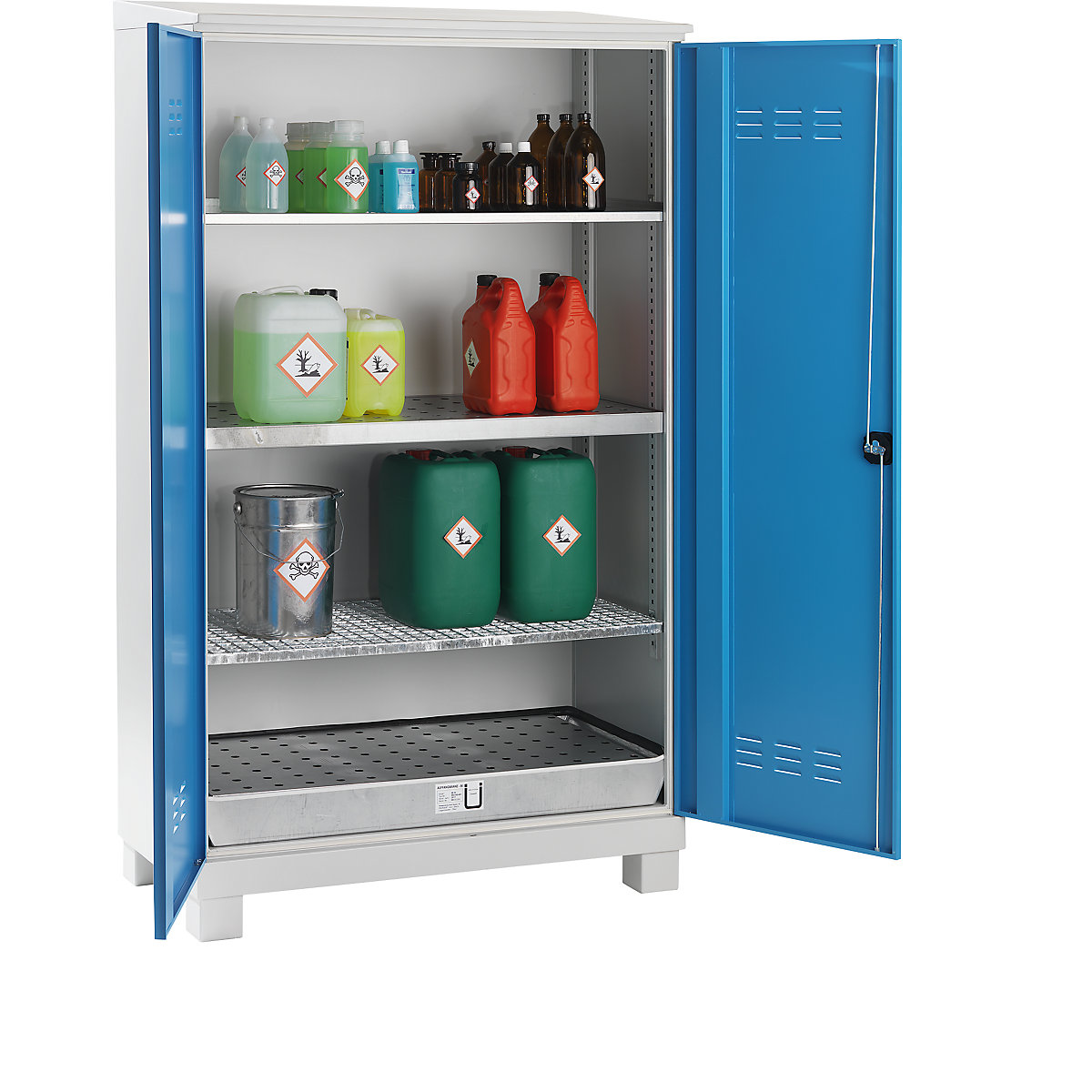 Environmental cupboard for outdoor storage – eurokraft pro (Product illustration 4)-3