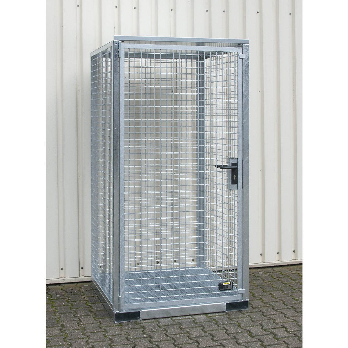 Assembled mesh gas cylinder cage - eurokraft pro