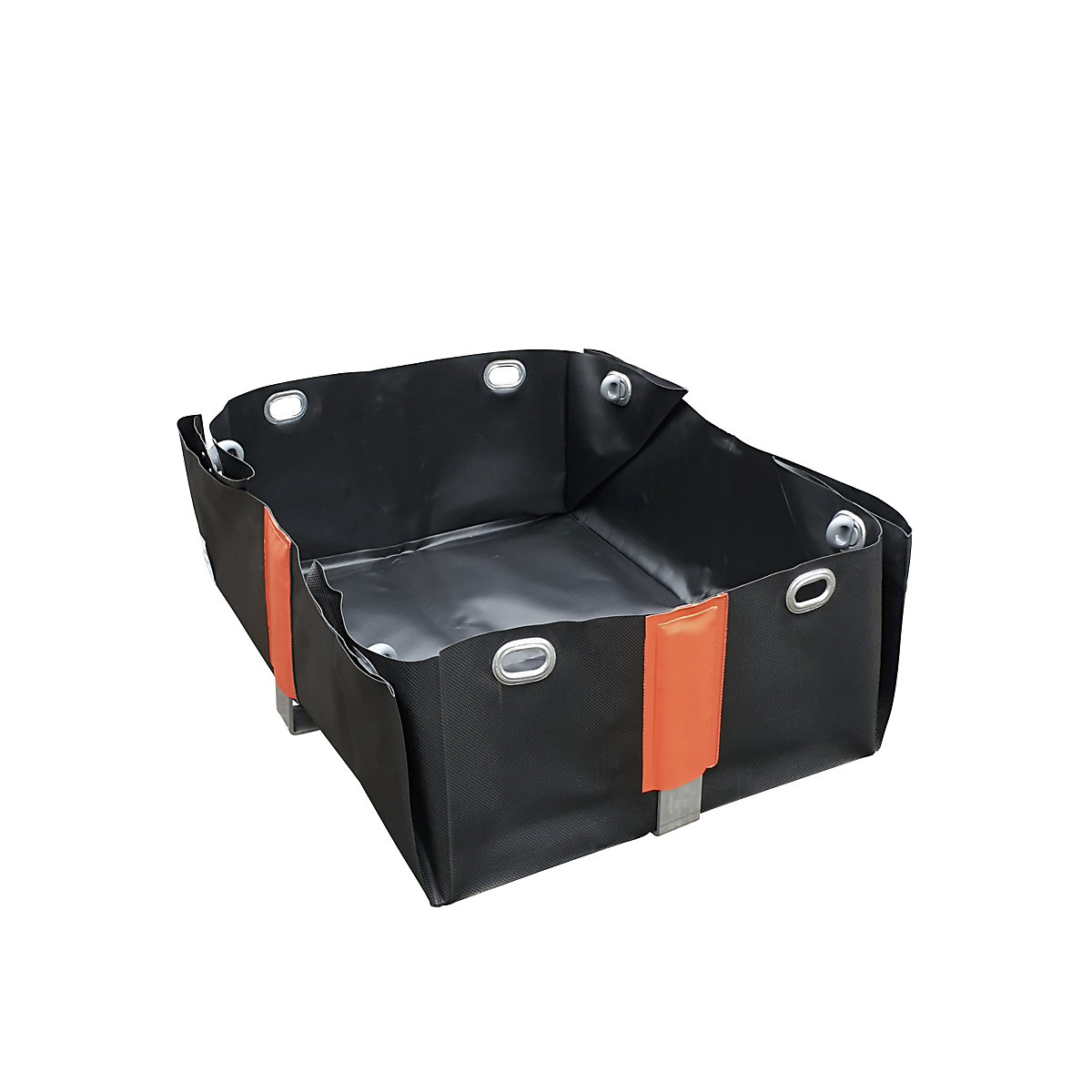 Folding sump tray