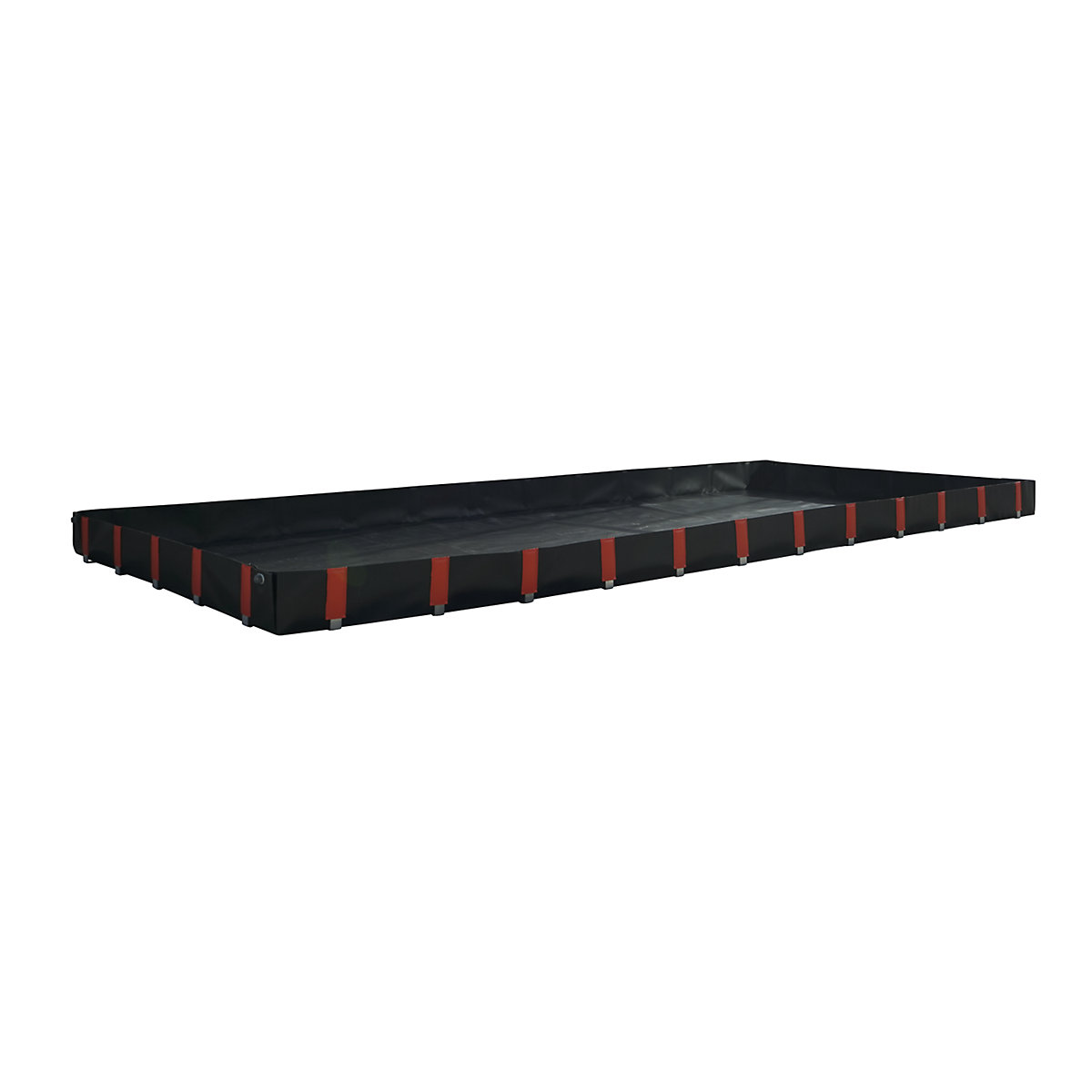Folding sump tray