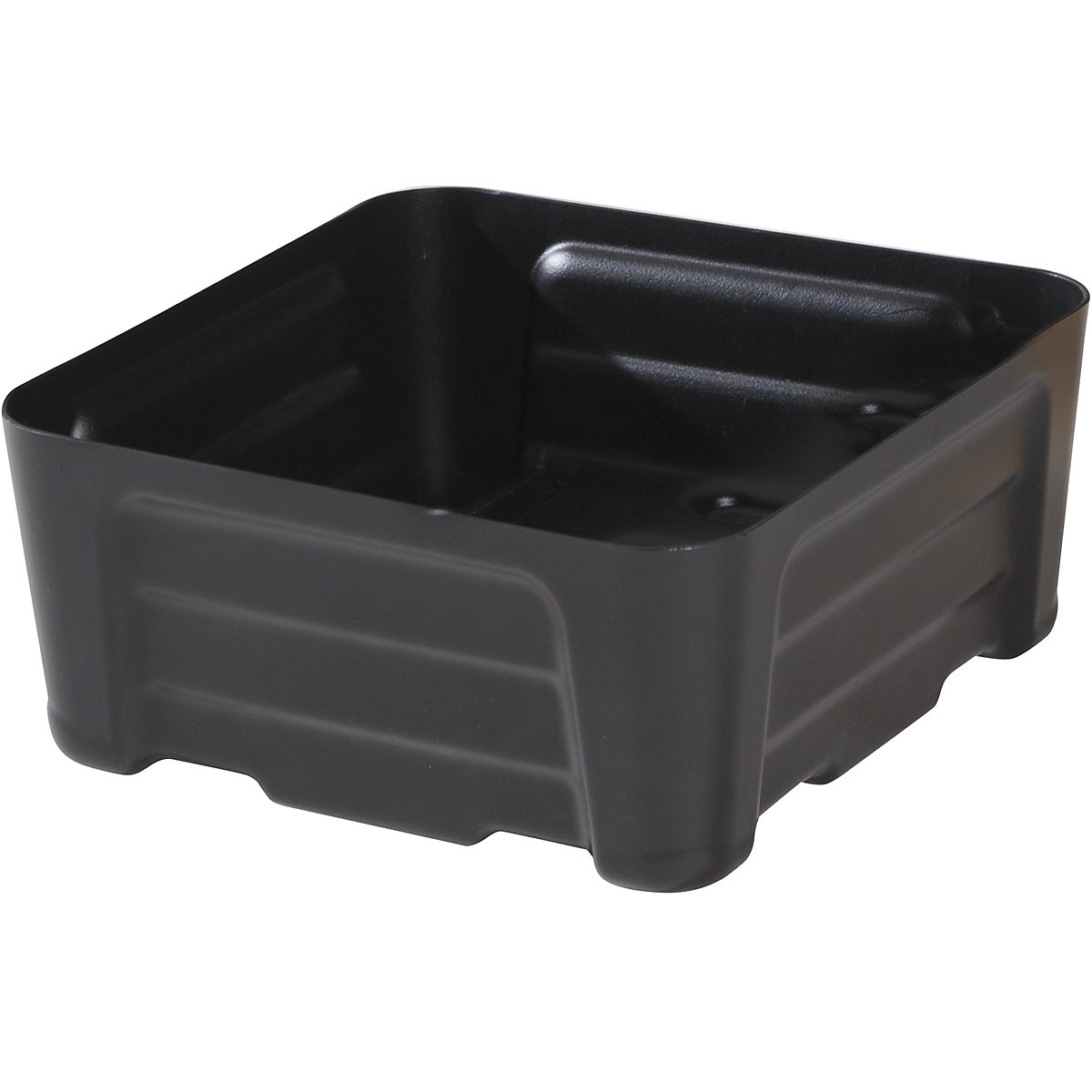 PE sump tray for small containers – eurokraft pro, without grate, collection capacity 20 l-1