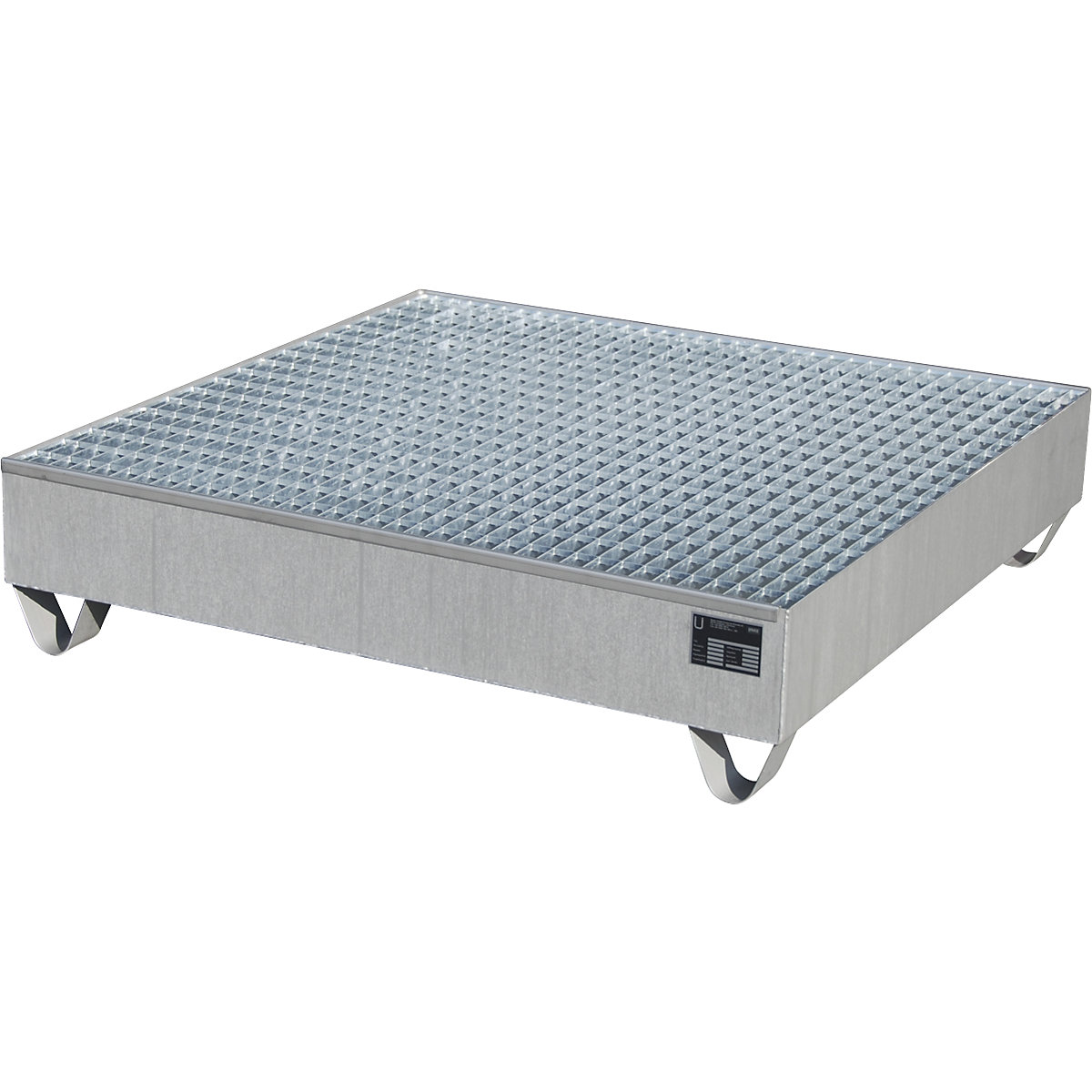 Stainless steel sump tray – eurokraft pro (Product illustration 9)-8