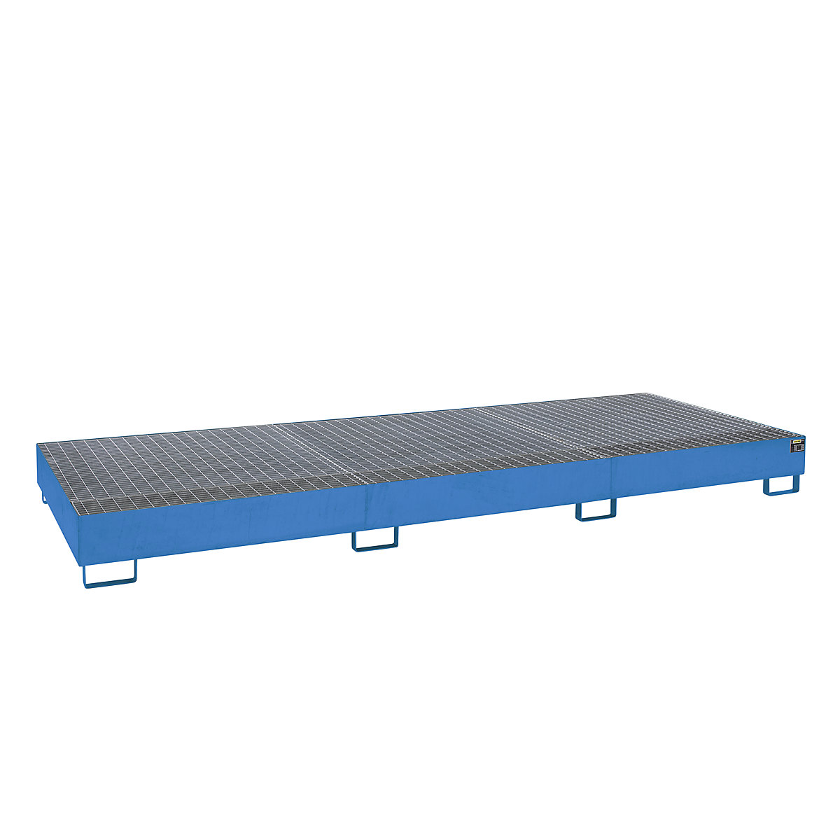 Steel sump tray for IBC/CTC tank containers - eurokraft pro