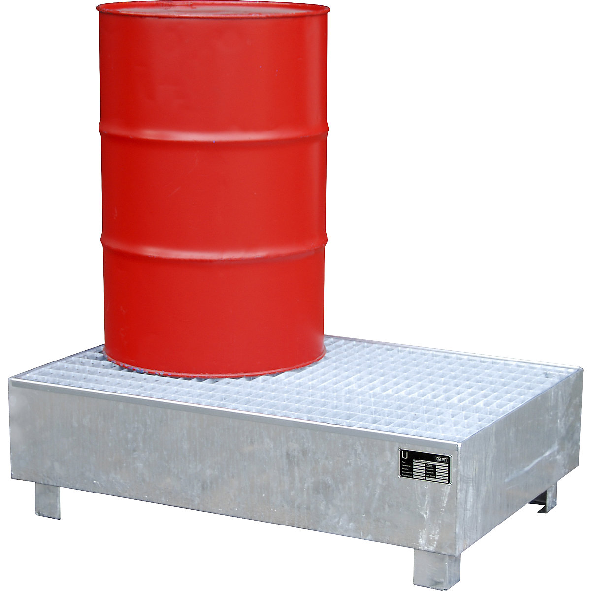 Steel sump tray - eurokraft pro