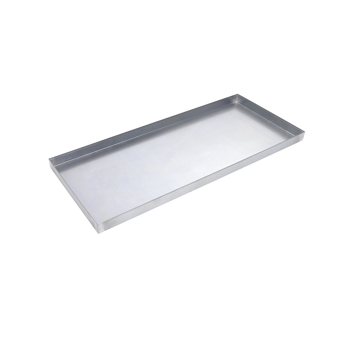 Tray shelf – eurokraft pro, zinc plated, for cupboard WxD 1200 x 500 mm