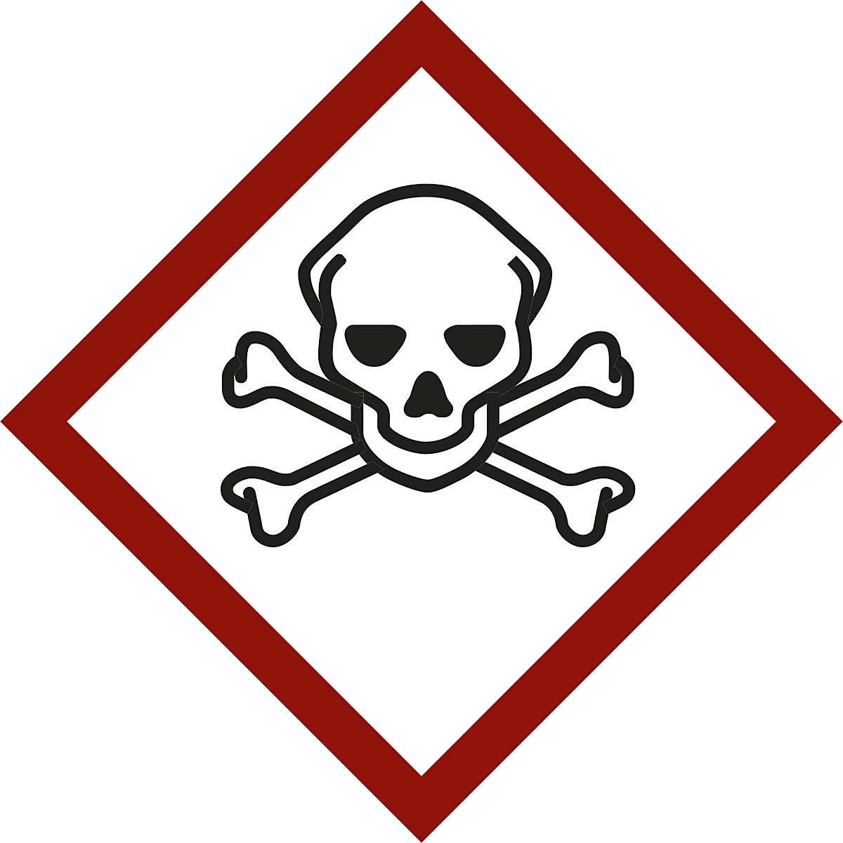 Hazardous materials label