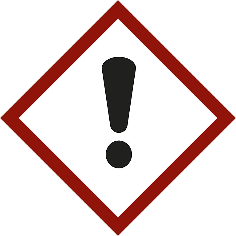 Hazardous materials label: exclamation mark, pack of 10 | kaiserkraft IE
