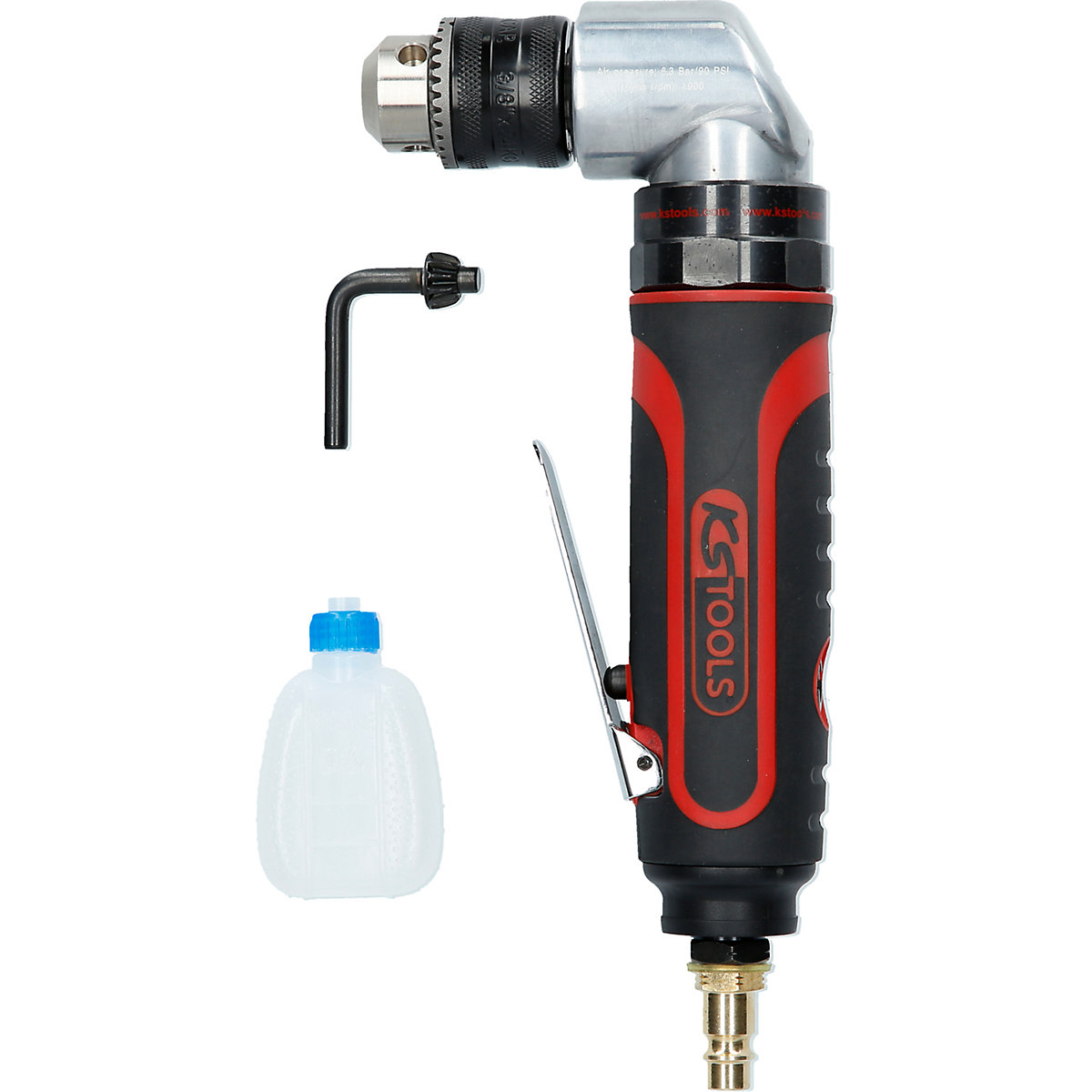 Taladradora angular de aire comprimido – KS Tools (Imagen del producto 3)-2