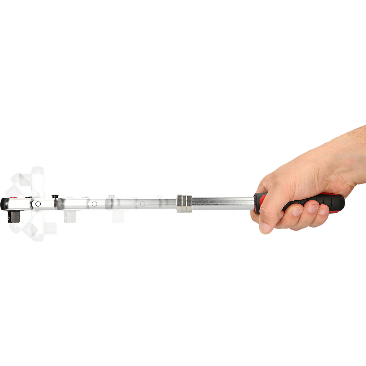 Trinquete reversible con articulación telescópica SlimPOWER de 1/4'&#x27; – KS Tools (Imagen del producto 6)-5