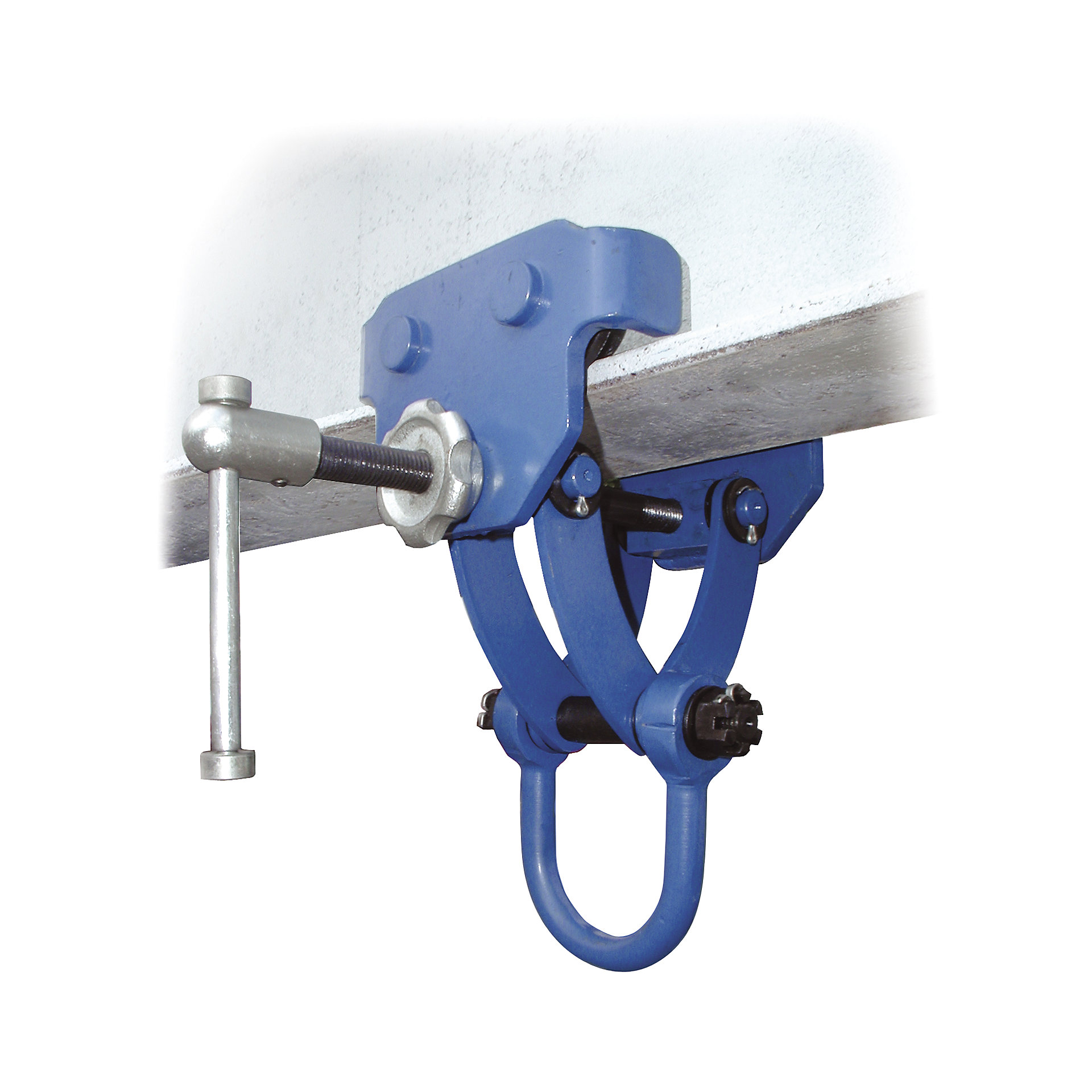 Rolling girder clamp clamping range 64 203 mm kaiserkraft