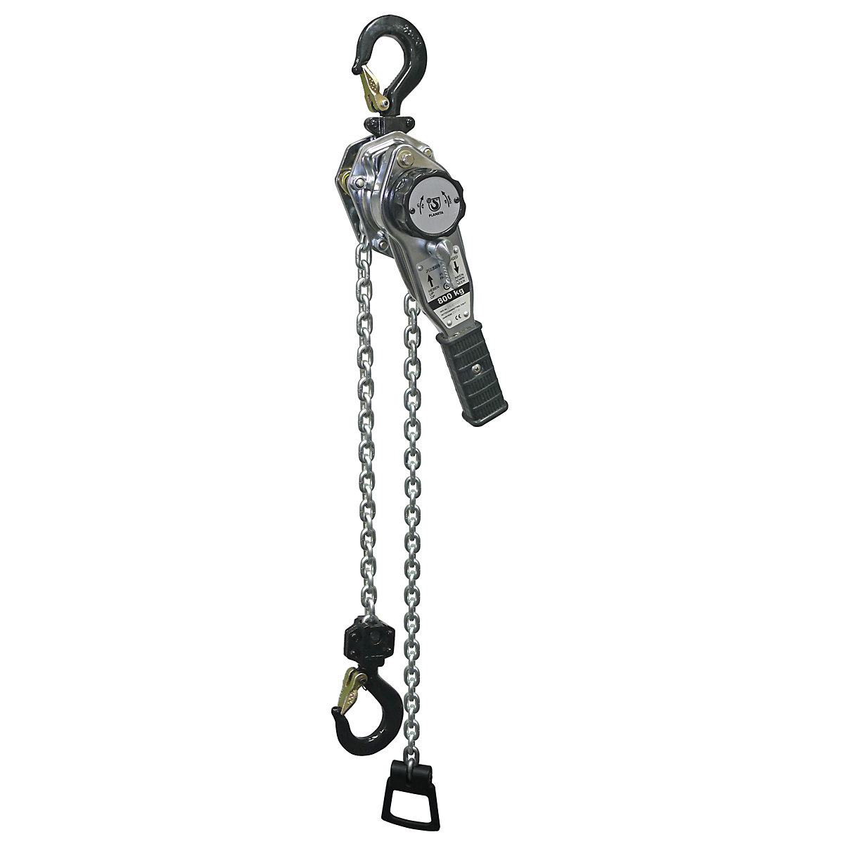 Premium PRO ratchet chain hoist, standard lifting height 1.5 m, max. load 5000 kg-3