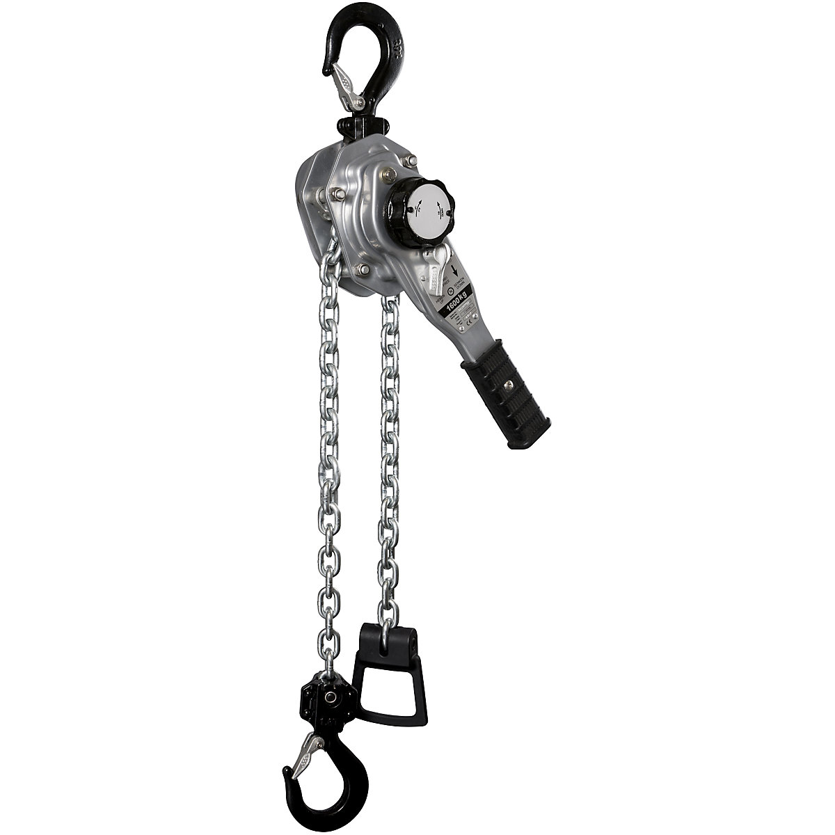 Premium PRO ratchet chain hoist, standard lifting height 1.5 m, max. load 1600 kg-2