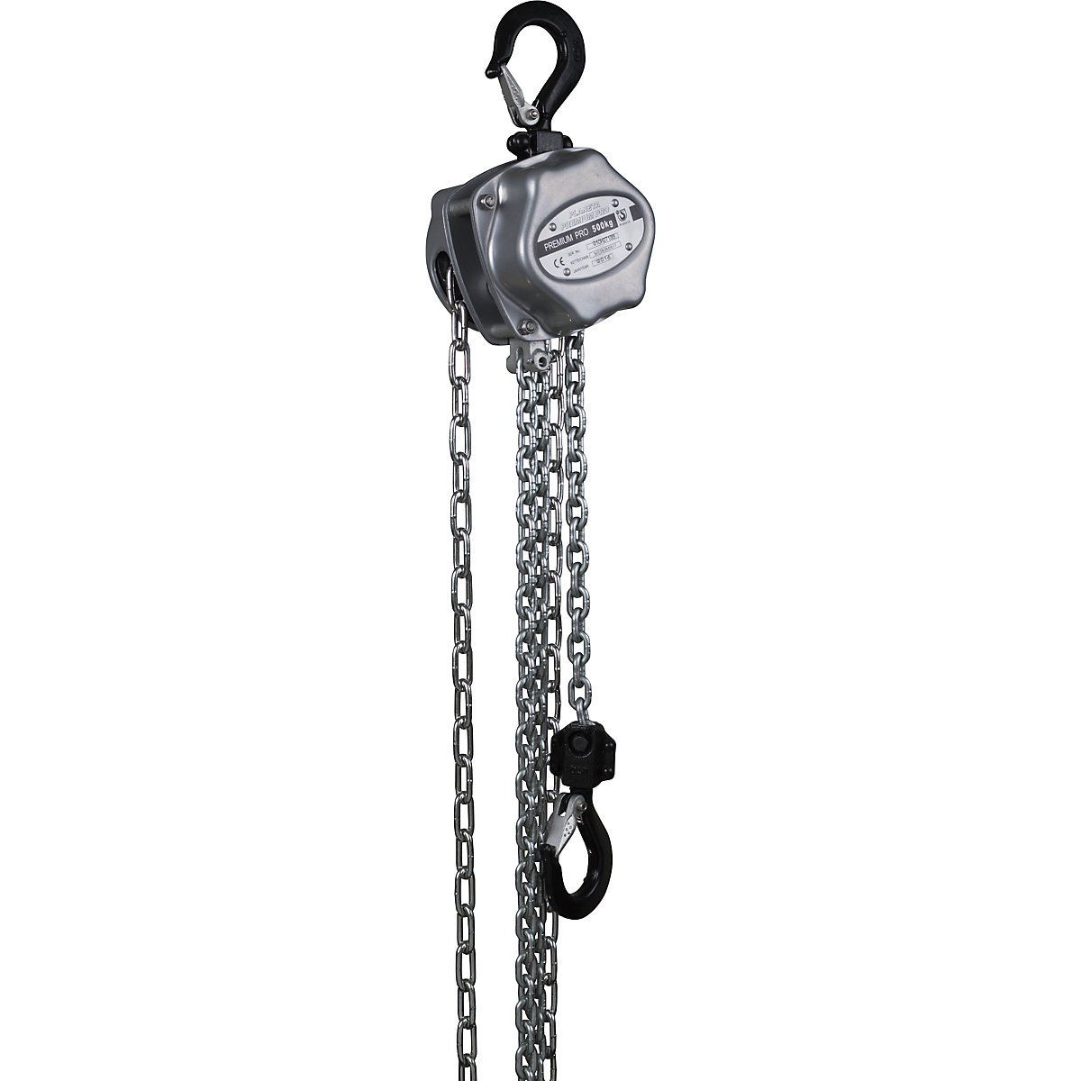 Premium PRO spur gear block and tackle, standard lifting height 3 m, max. load 500 kg-2