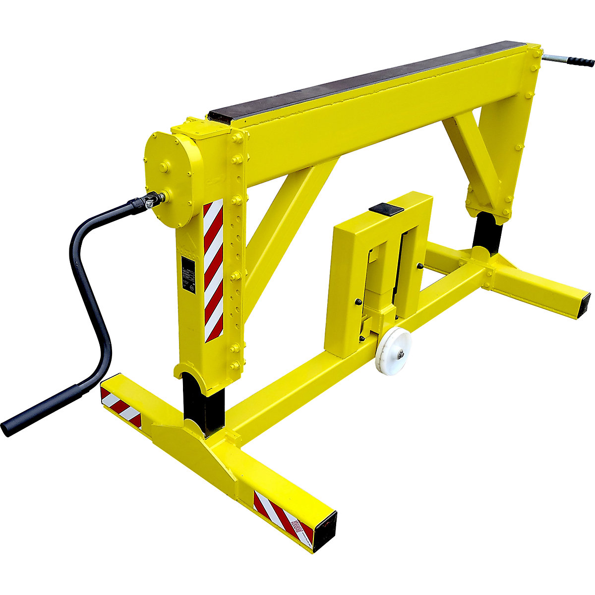 Trailer-Stütze, Tragfähigkeit 25 t, Auflagefläche-LxB 1800 x 150 mm