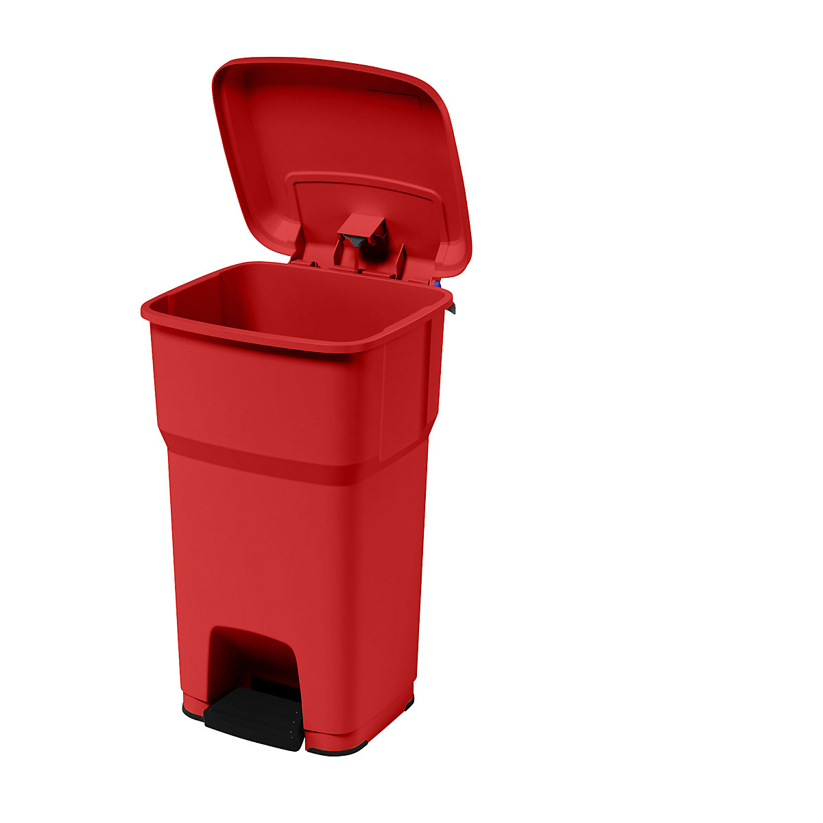 rothopro – HERA pedálos hulladékgyűjtő, űrtartalom 60 l, szé x ma x mé 390 x 690 x 390 mm, piros