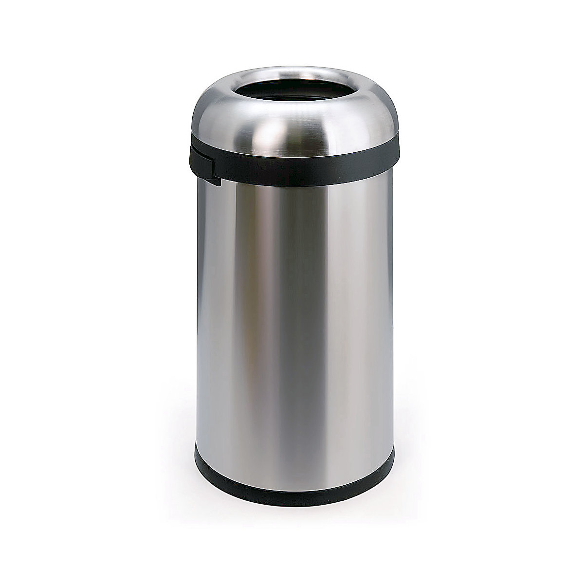 simplehuman – Nyitott hulladékgyűjtő vödör, űrtartalom 60 l, ma x Ø 760 x 400 mm, kerek