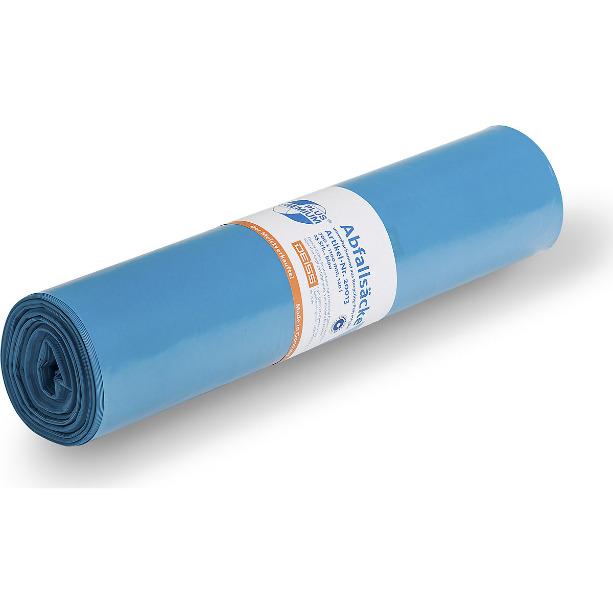 Deiss – PREMIUM PLUS szemeteszsákok, 120 l, klímasemleges (Termék képe 3)
